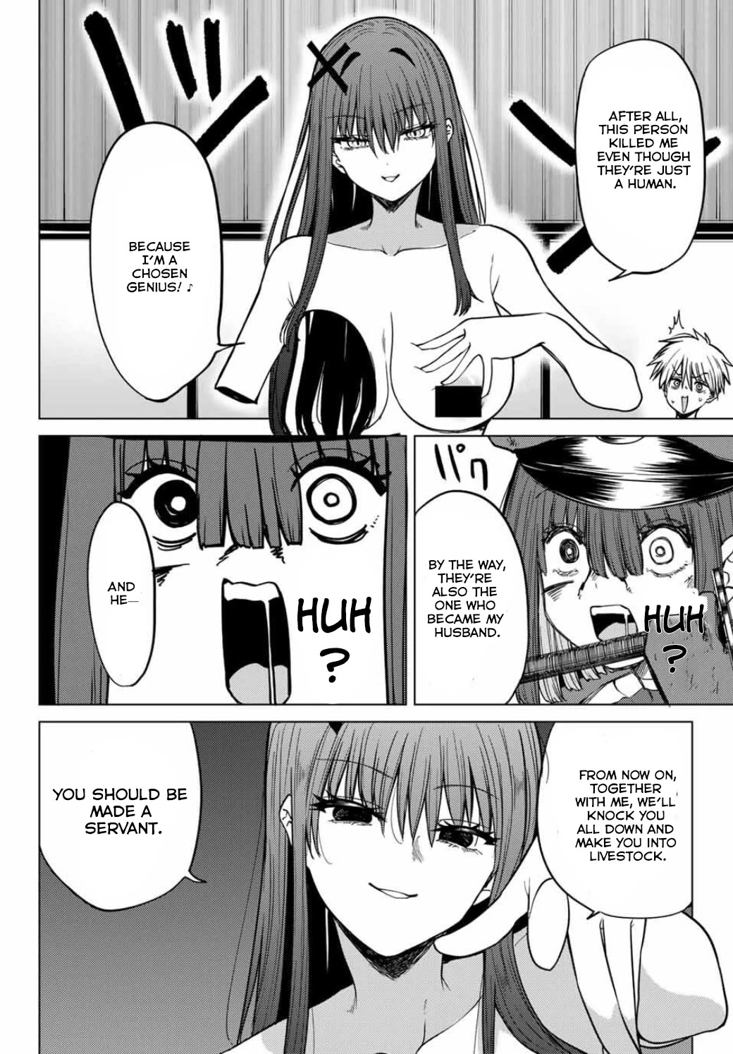 Yaergnacht of the Dark Moon Chapter 13 page 4 - Chapter 13: Let's Go★Shinogi