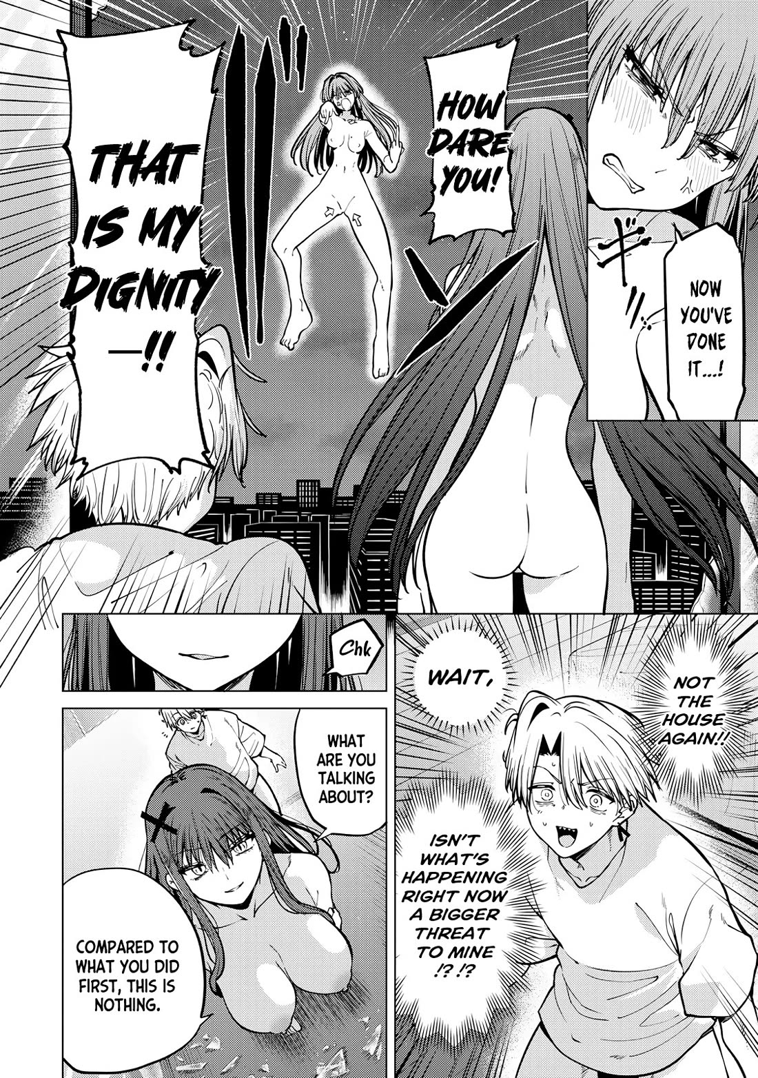 Yaergnacht of the Dark Moon Chapter 19 page 6 - Chapter 19: Double-Naked Accident