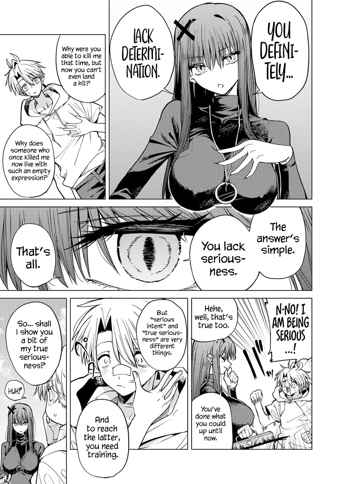 Yaergnacht of the Dark Moon Chapter 3 page 12 - Chapter 3: Seriousness and Killing Intent