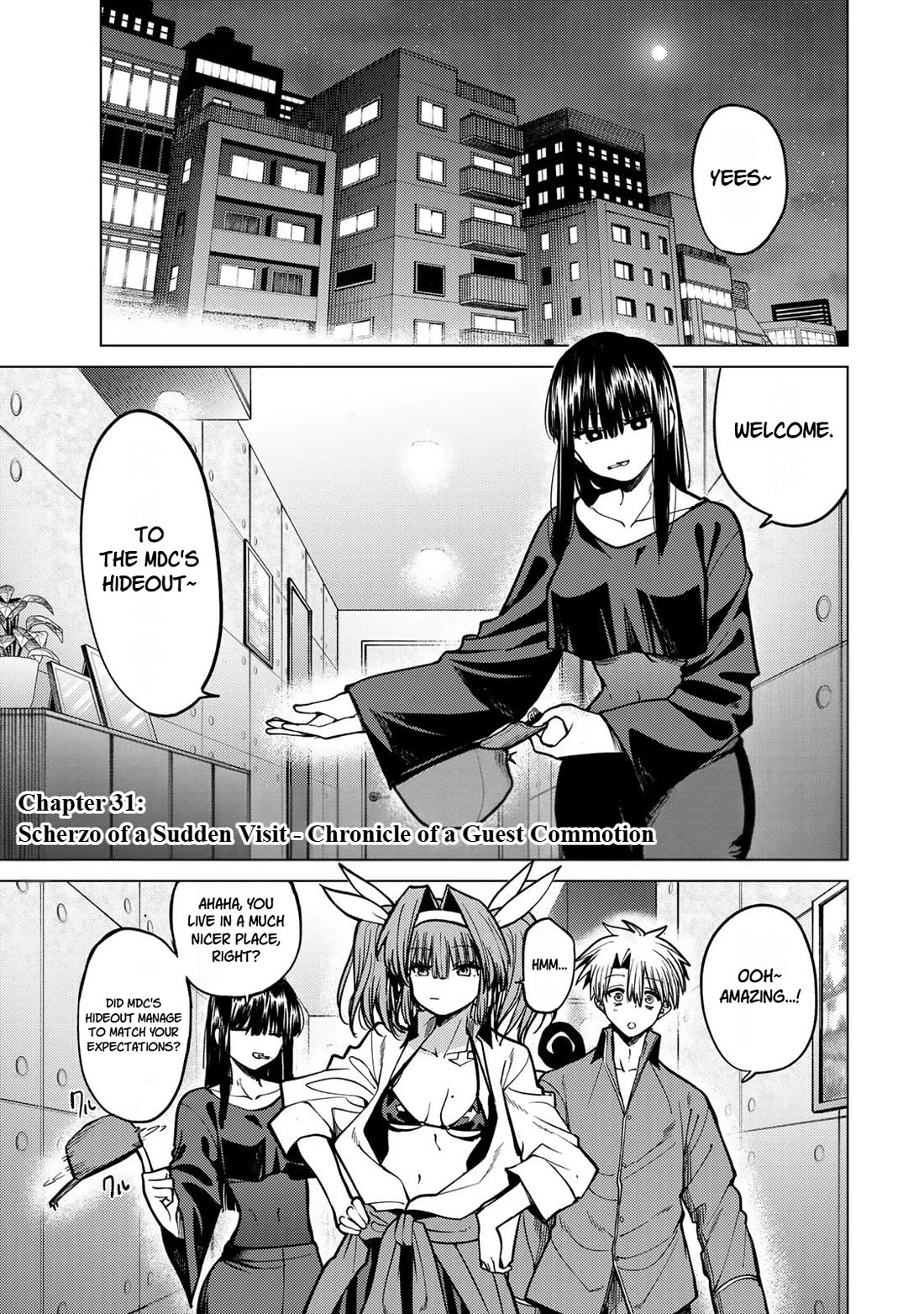 Yaergnacht of the Dark Moon Chapter 31 page 1 - Chapter 31: Scherzo of a Sudden Visit — Chronicle of a Guest Commotion