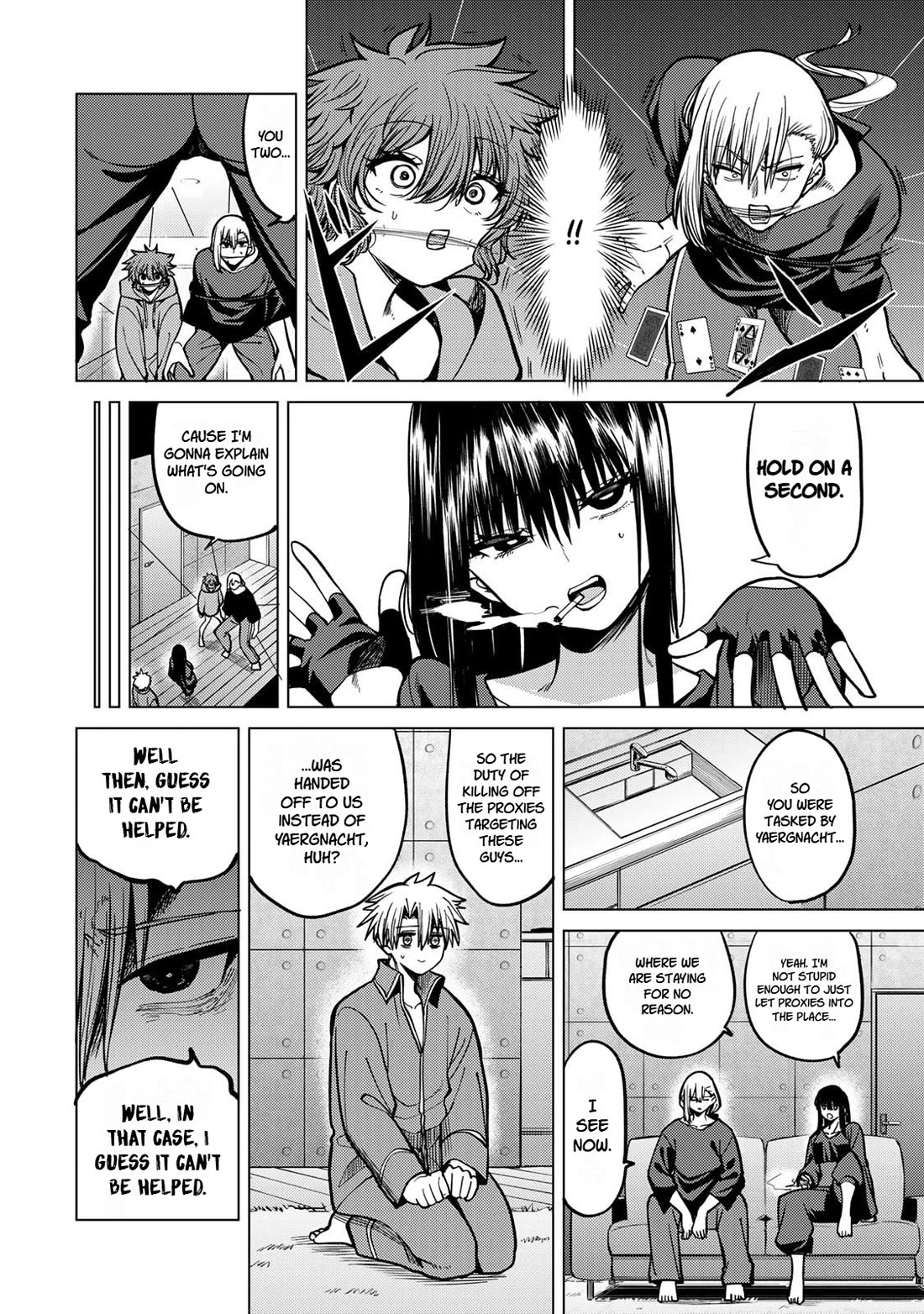Yaergnacht of the Dark Moon Chapter 31 page 8 - Chapter 31: Scherzo of a Sudden Visit — Chronicle of a Guest Commotion
