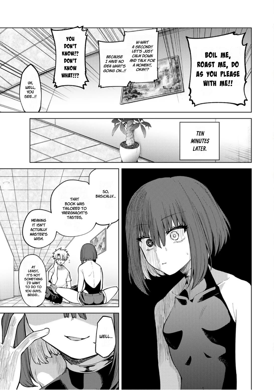 Yaergnacht of the Dark Moon Chapter 41 page 3 - Chapter 41: Master's Wish