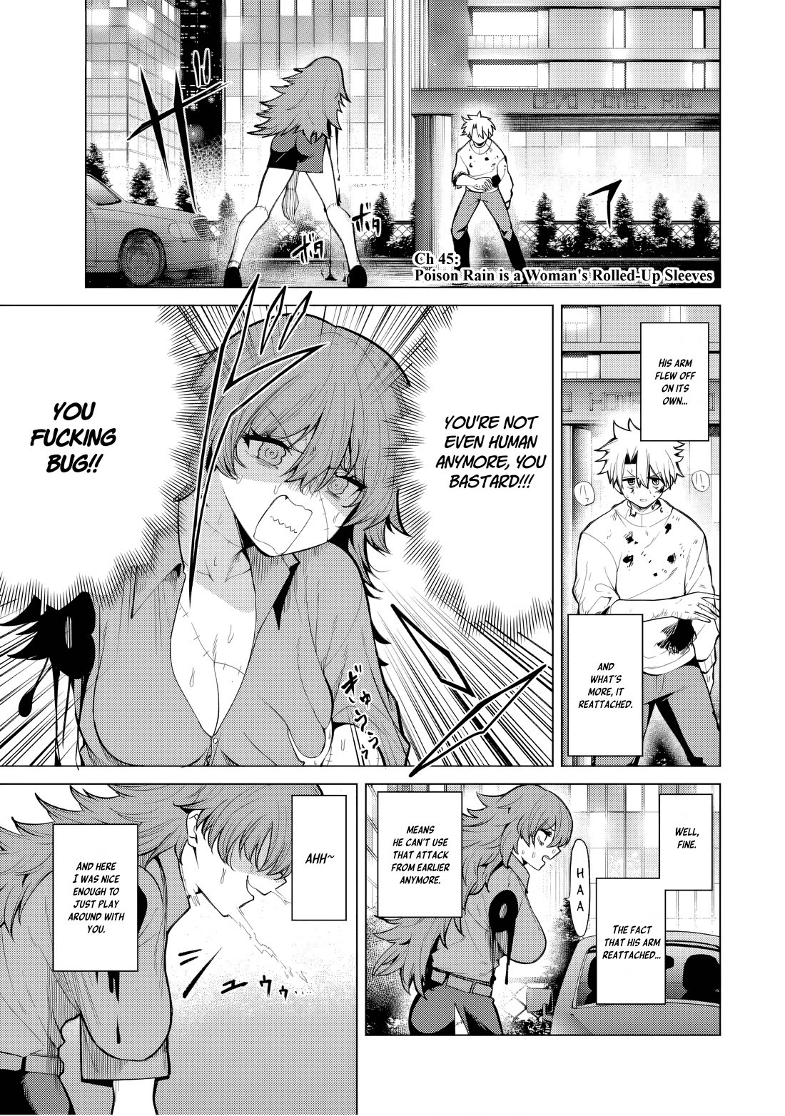 Yaergnacht of the Dark Moon Chapter 45 page 1 - Chapter 45: Poison Rain is a Woman's Rolled-Up Sleeves