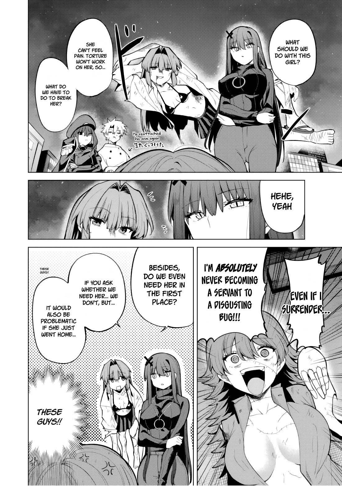 Yaergnacht of the Dark Moon Chapter 45 page 14 - Chapter 45: Poison Rain is a Woman's Rolled-Up Sleeves