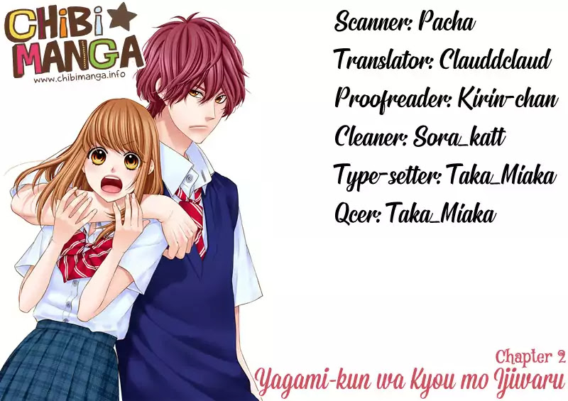 Yagami-kun wa Kyou mo Ijiwaru. Chapter 2 page 1 - Chapter 2