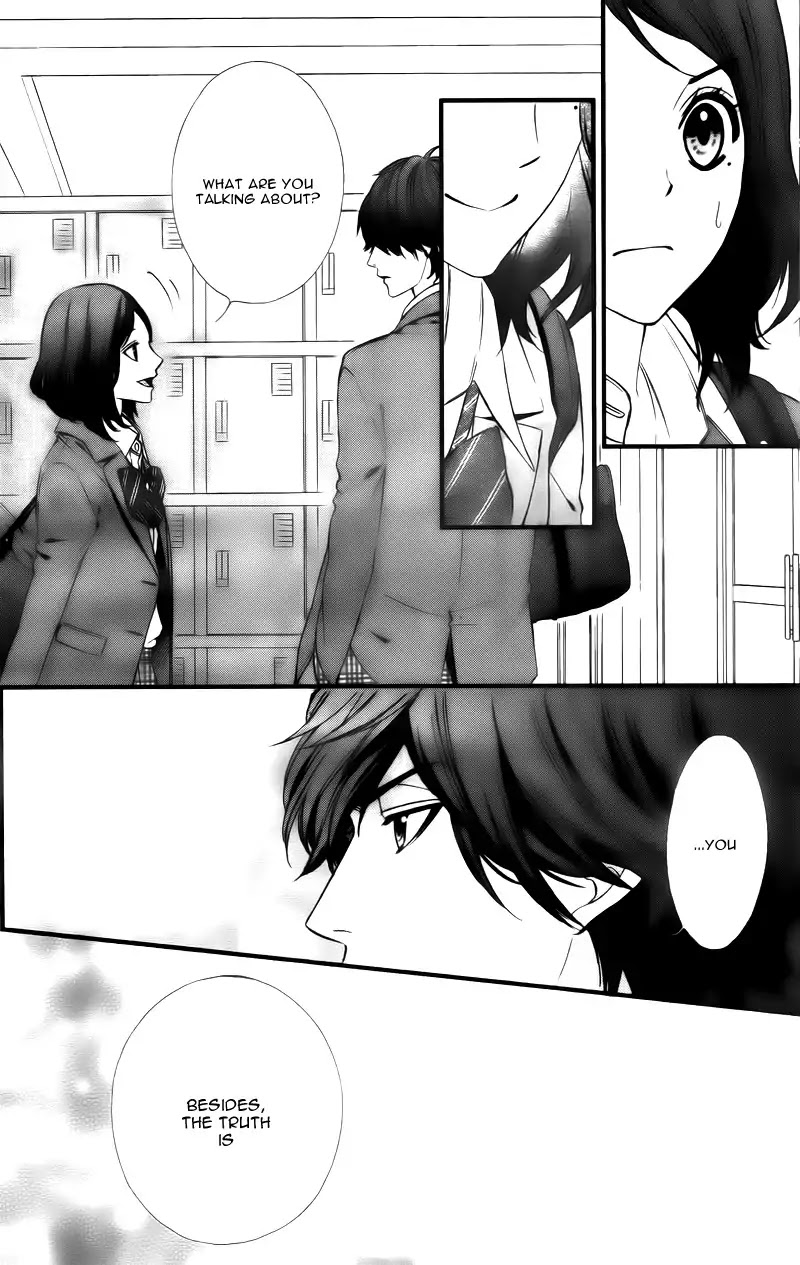 Yagami-kun wa Kyou mo Ijiwaru. Chapter 3 page 28 - Chapter 3