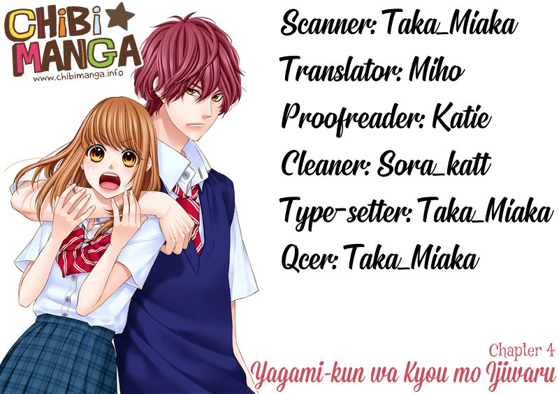Yagami-kun wa Kyou mo Ijiwaru. Chapter 4 page 1 - Chapter 4