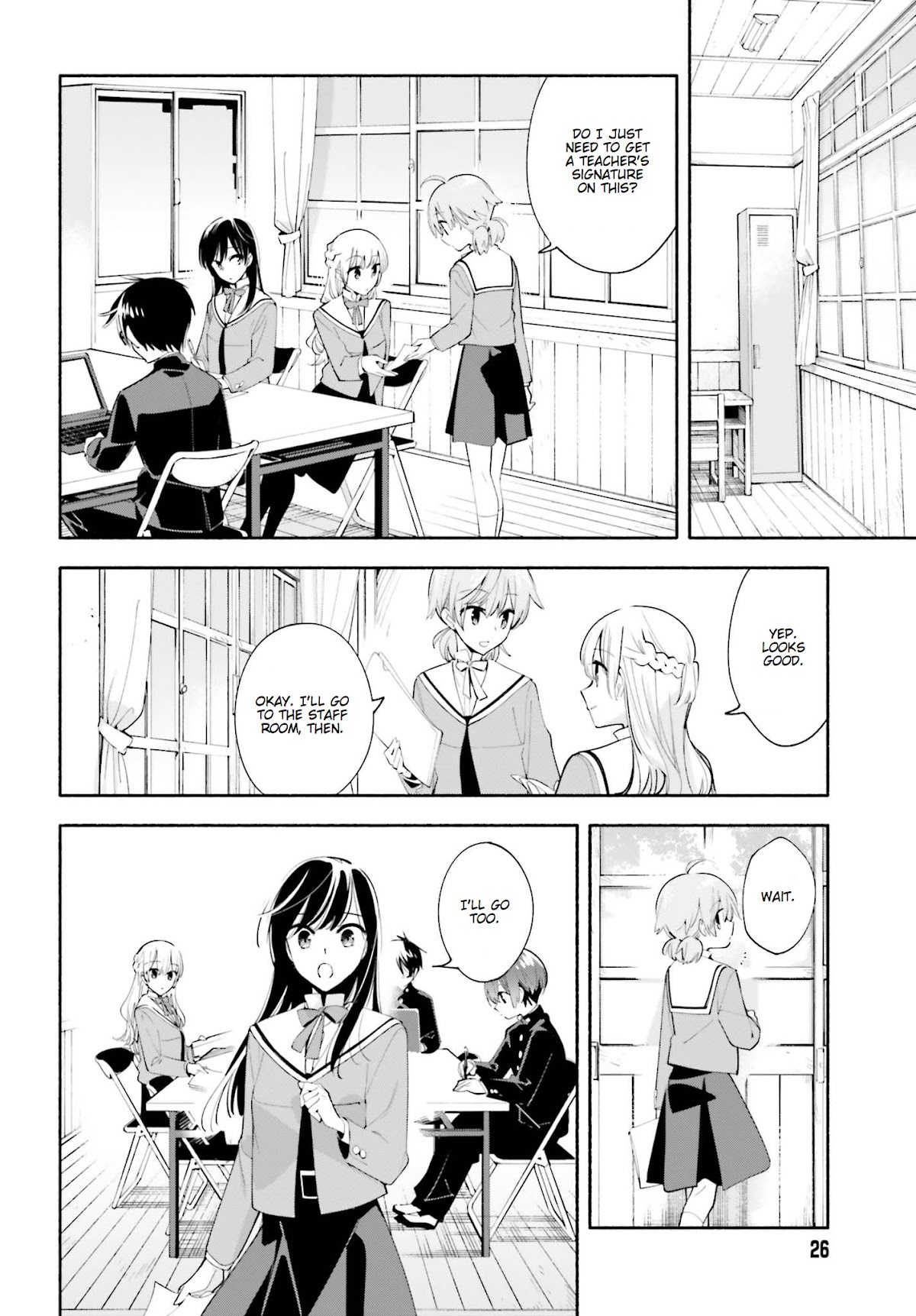 Yagate Kimi ni Naru Chapter 35 page 12 - Chapter 35: Both Alone