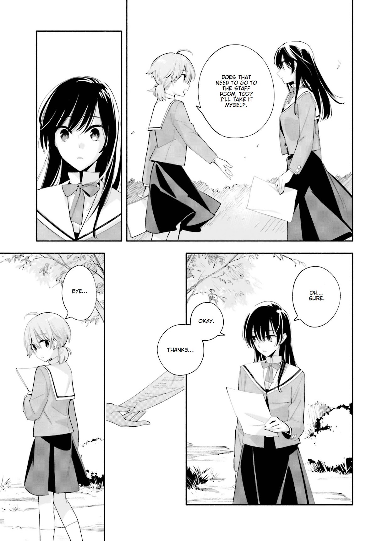 Yagate Kimi ni Naru Chapter 35 page 15 - Chapter 35: Both Alone