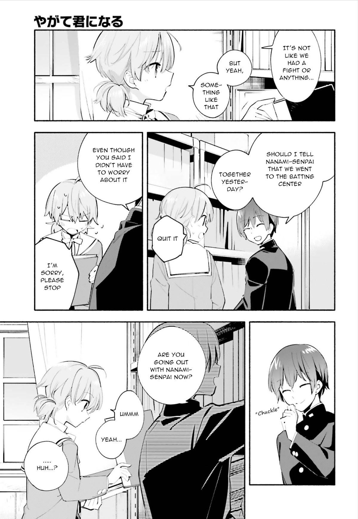 Yagate Kimi ni Naru Chapter 41 page 19 - Chapter 41: The Sea Chart is a Blank Page