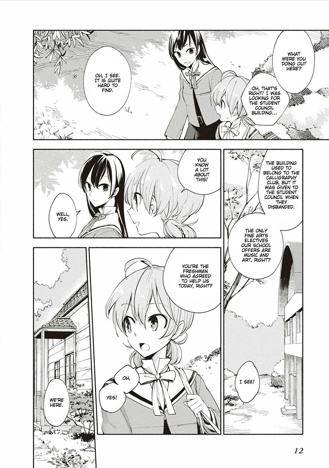 Yagate-kun ni Naru Chapter 1.2 page 14 - Chapter 1 v2 : I Can't Reach the Stars