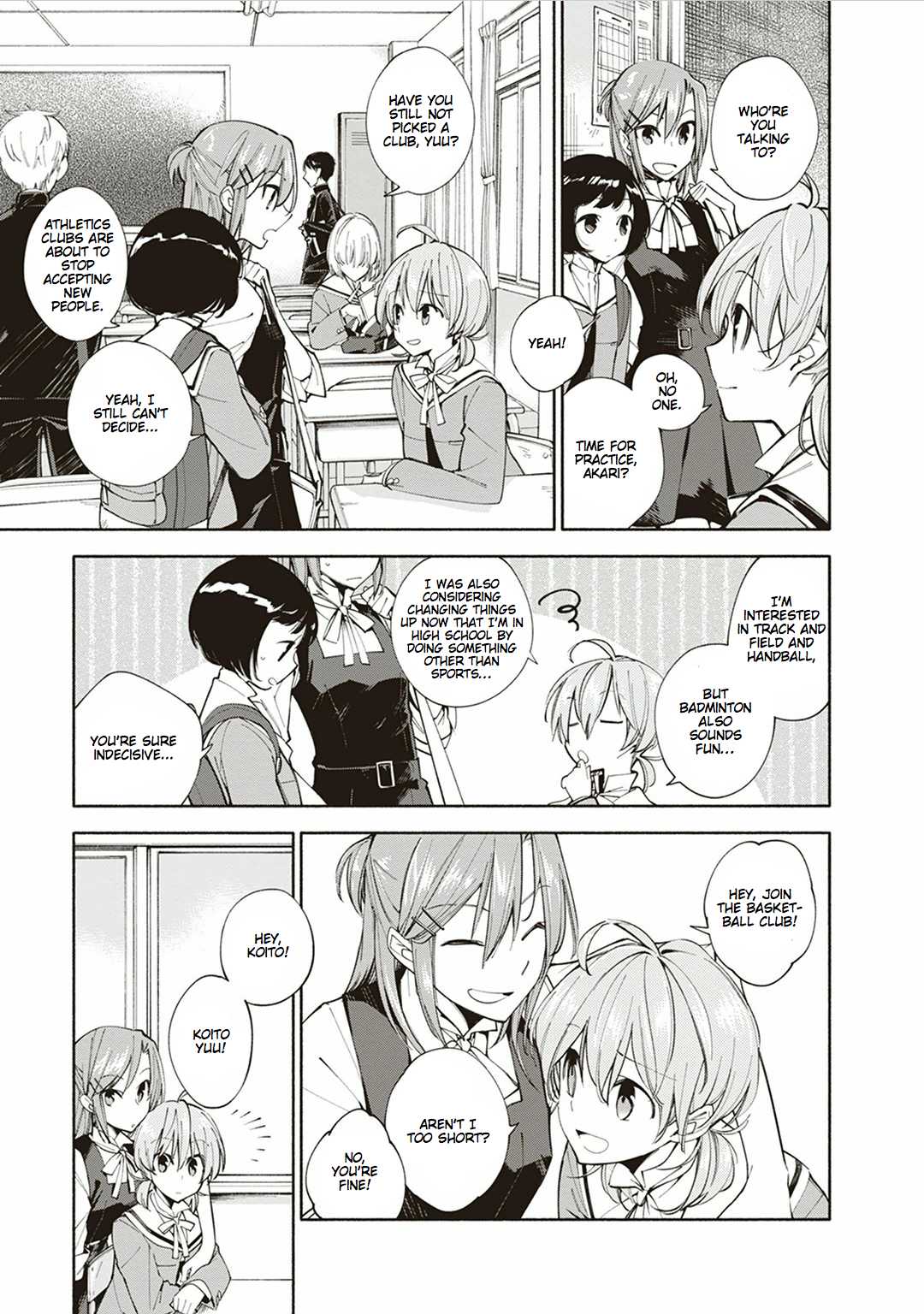 Yagate-kun ni Naru Chapter 1.2 page 7 - Chapter 1 v2 : I Can't Reach the Stars
