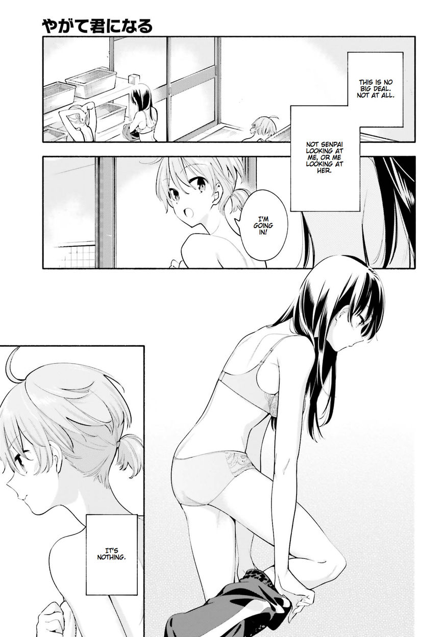 Yagate-kun ni Naru Chapter 20 page 13 - Chapter 20 : Balancing a Triangle