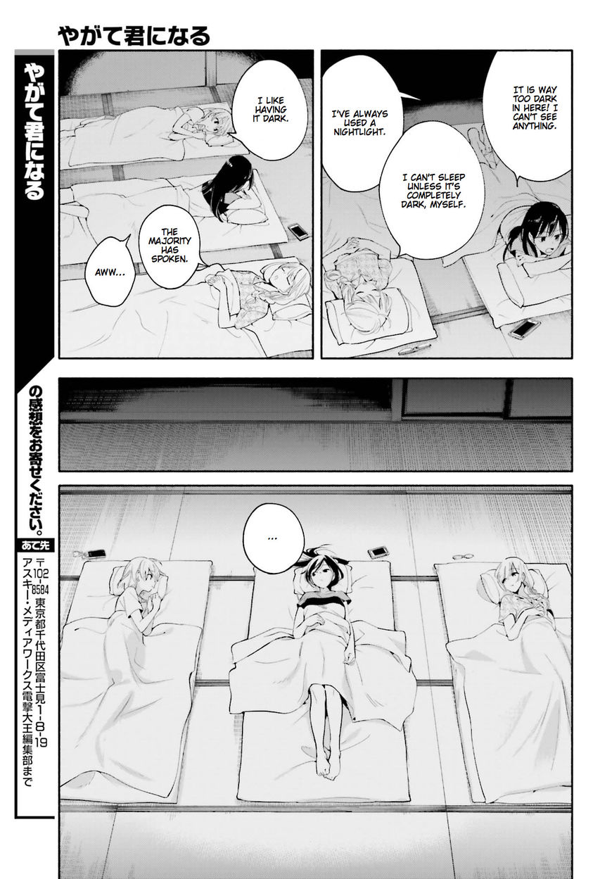 Yagate-kun ni Naru Chapter 20 page 19 - Chapter 20 : Balancing a Triangle