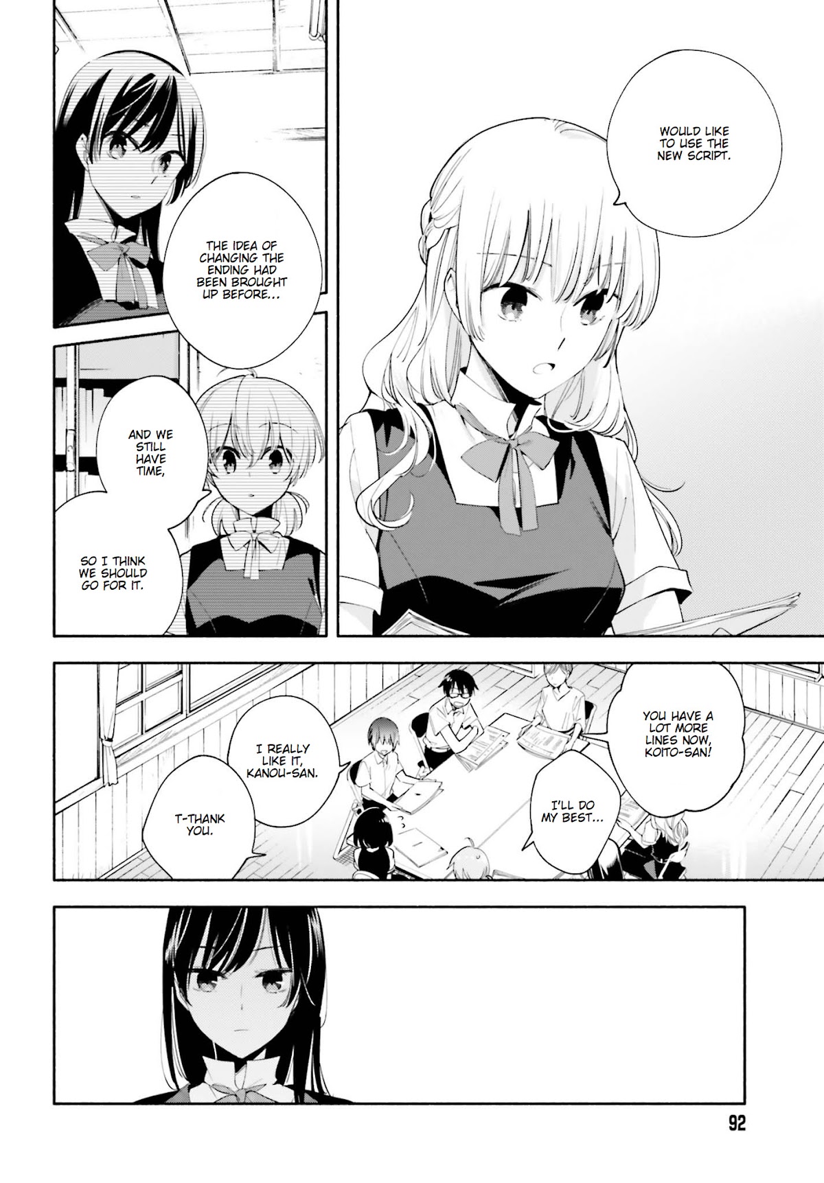 Yagate-kun ni Naru Chapter 26 page 10 - Chapter 26 : Costars