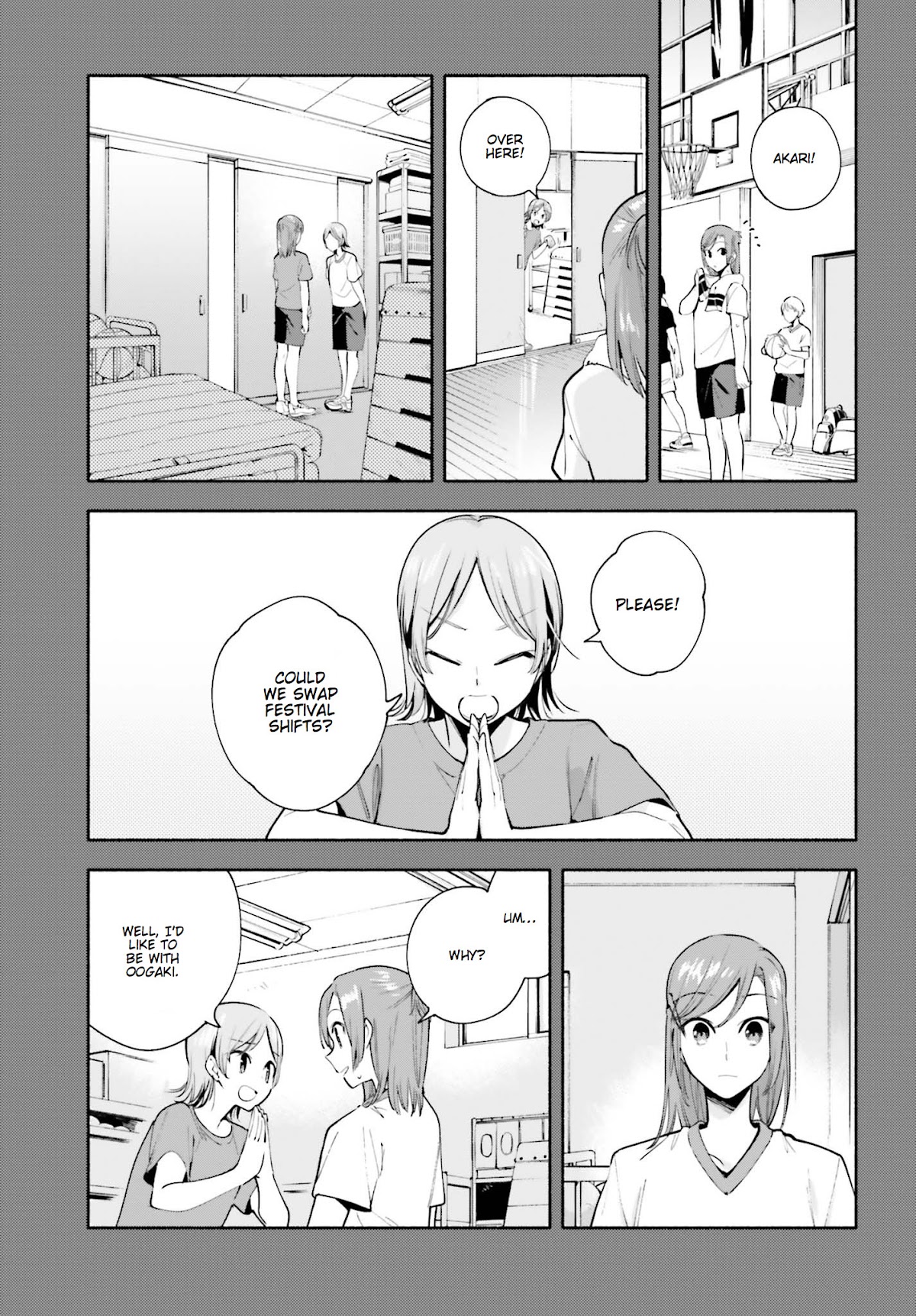 Yagate-kun ni Naru Chapter 27 page 13 - Chapter 27 : One Scary Thing