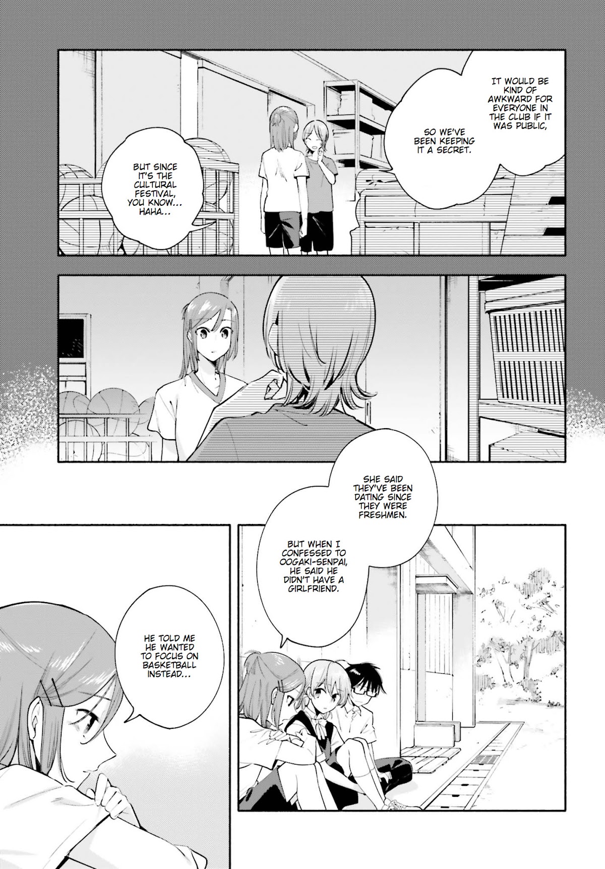 Yagate-kun ni Naru Chapter 27 page 15 - Chapter 27 : One Scary Thing