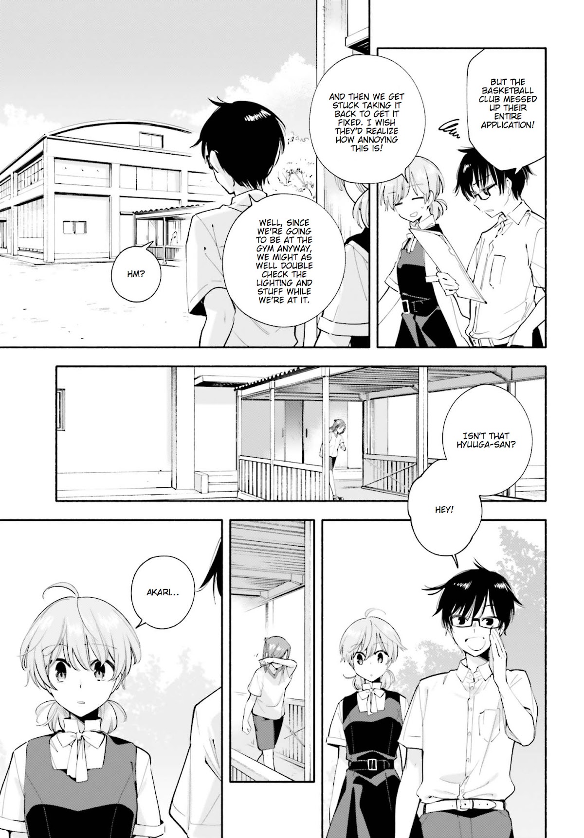 Yagate-kun ni Naru Chapter 27 page 9 - Chapter 27 : One Scary Thing