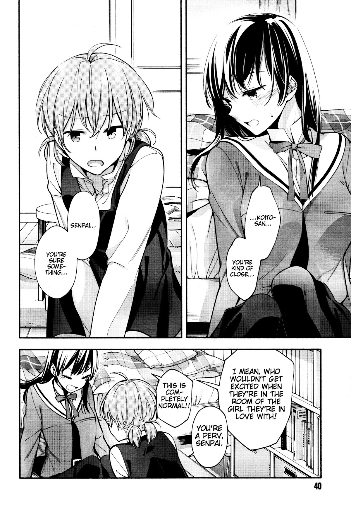 Yagate-kun ni Naru Chapter 9 page 12 - Chapter 9 : Multiple Choice Question, Part Two