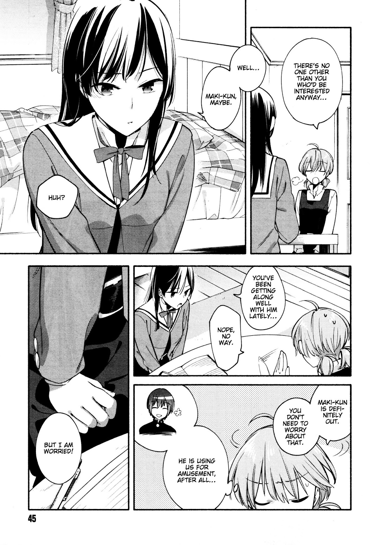Yagate-kun ni Naru Chapter 9 page 17 - Chapter 9 : Multiple Choice Question, Part Two