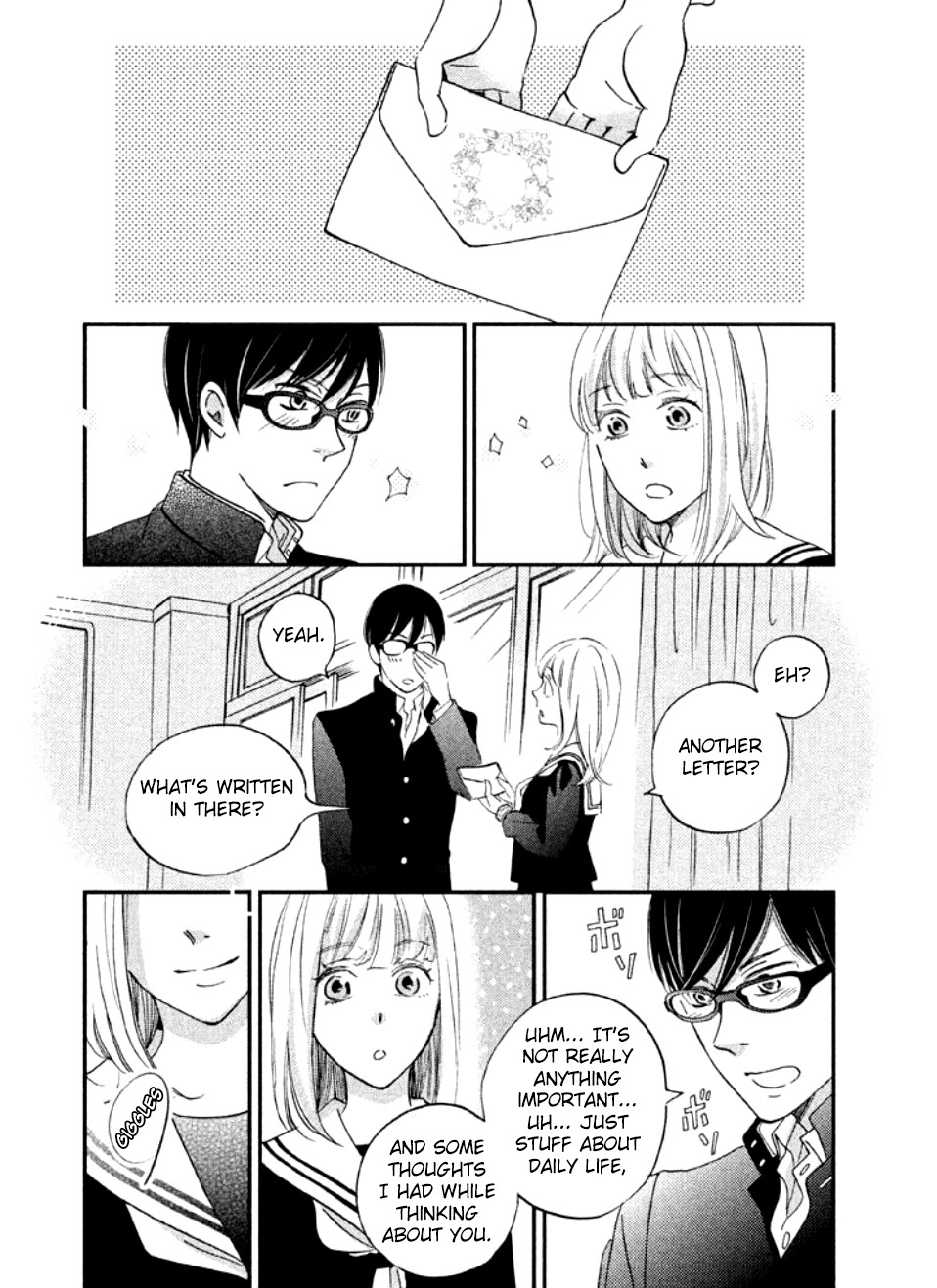 Yagi-kun to Mei-san Chapter 3 page 13 - Chapter 3