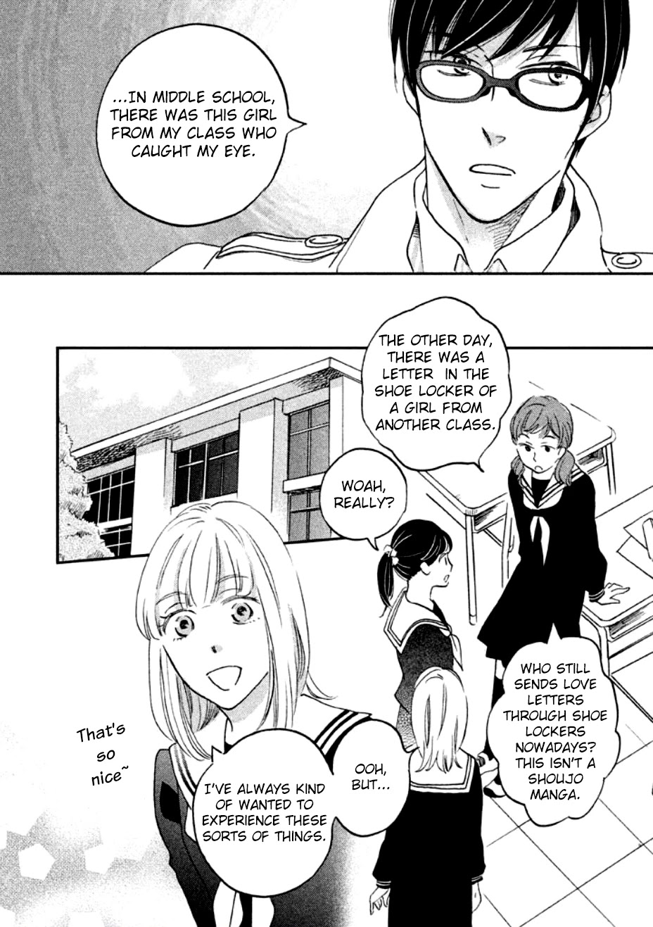 Yagi-kun to Mei-san Chapter 3 page 5 - Chapter 3