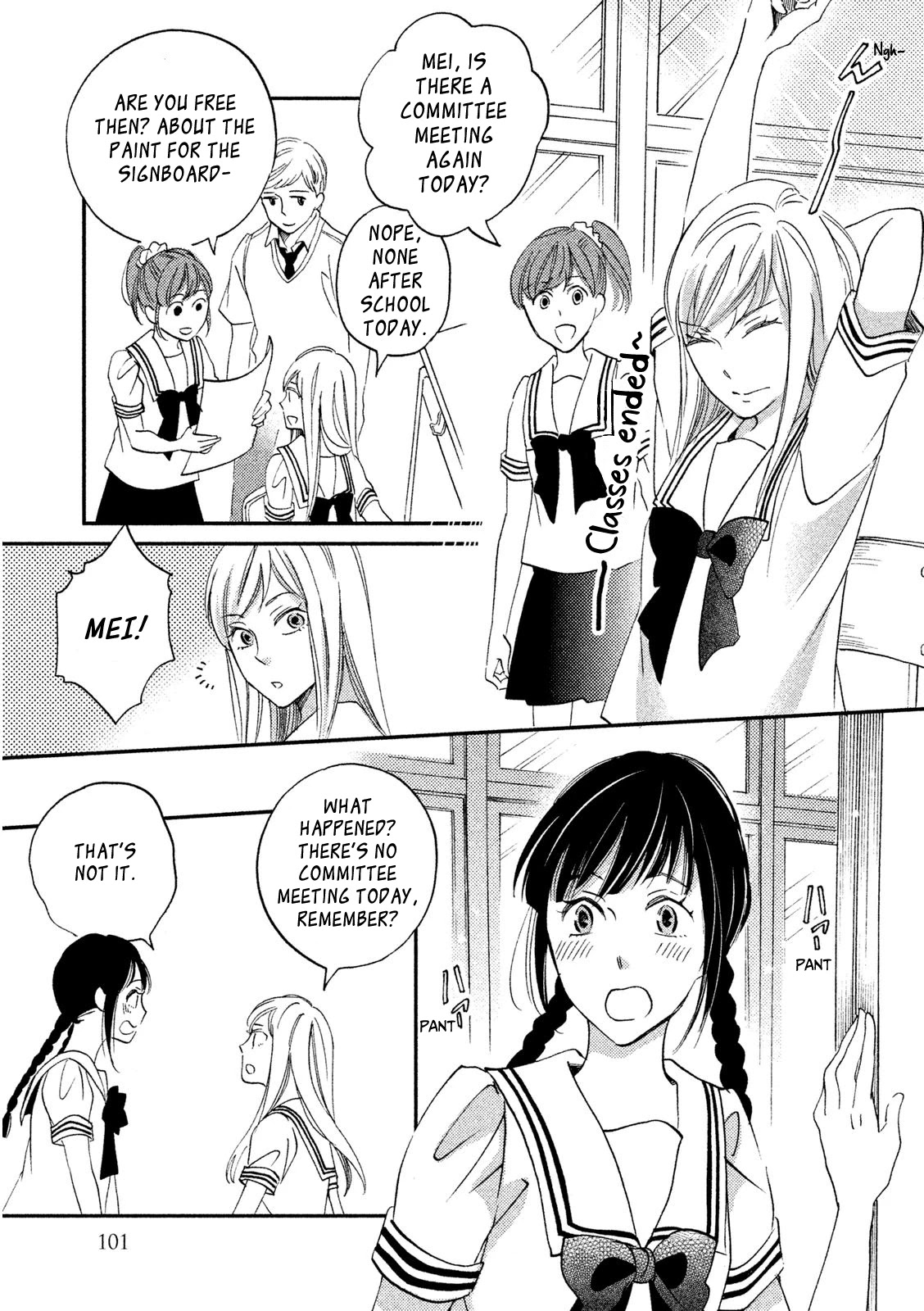 Yagi-kun to Mei-san Chapter 4 page 17 - Chapter 4