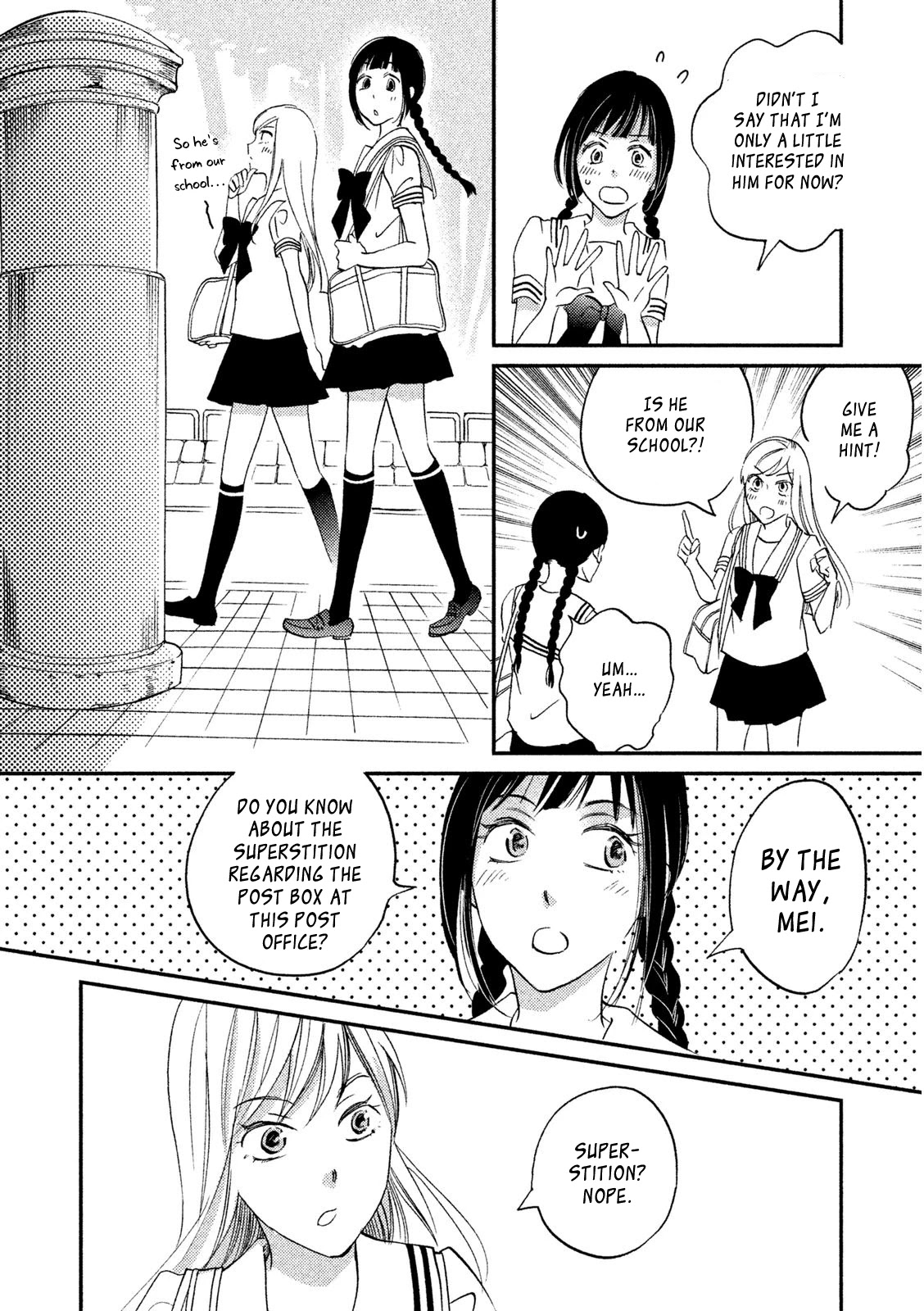 Yagi-kun to Mei-san Chapter 4 page 8 - Chapter 4