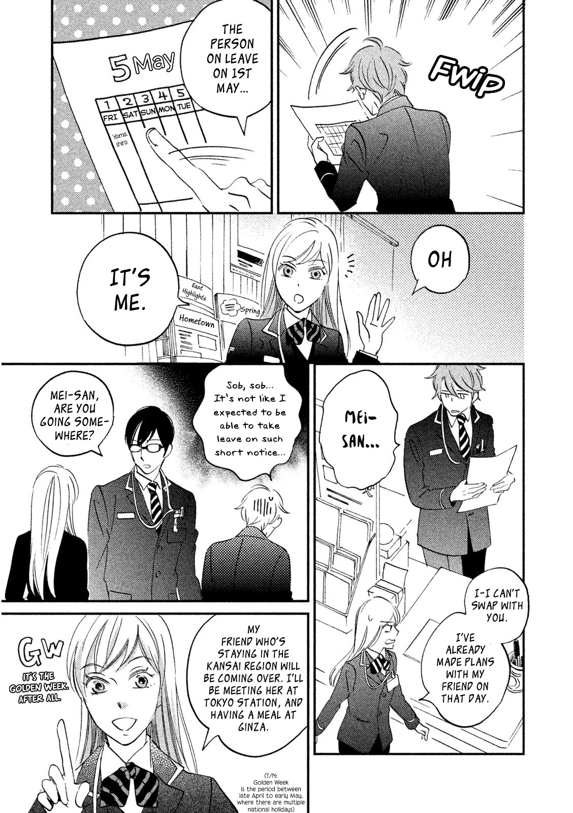 Yagi-kun to Mei-san Chapter 5 page 9 - Chapter 5