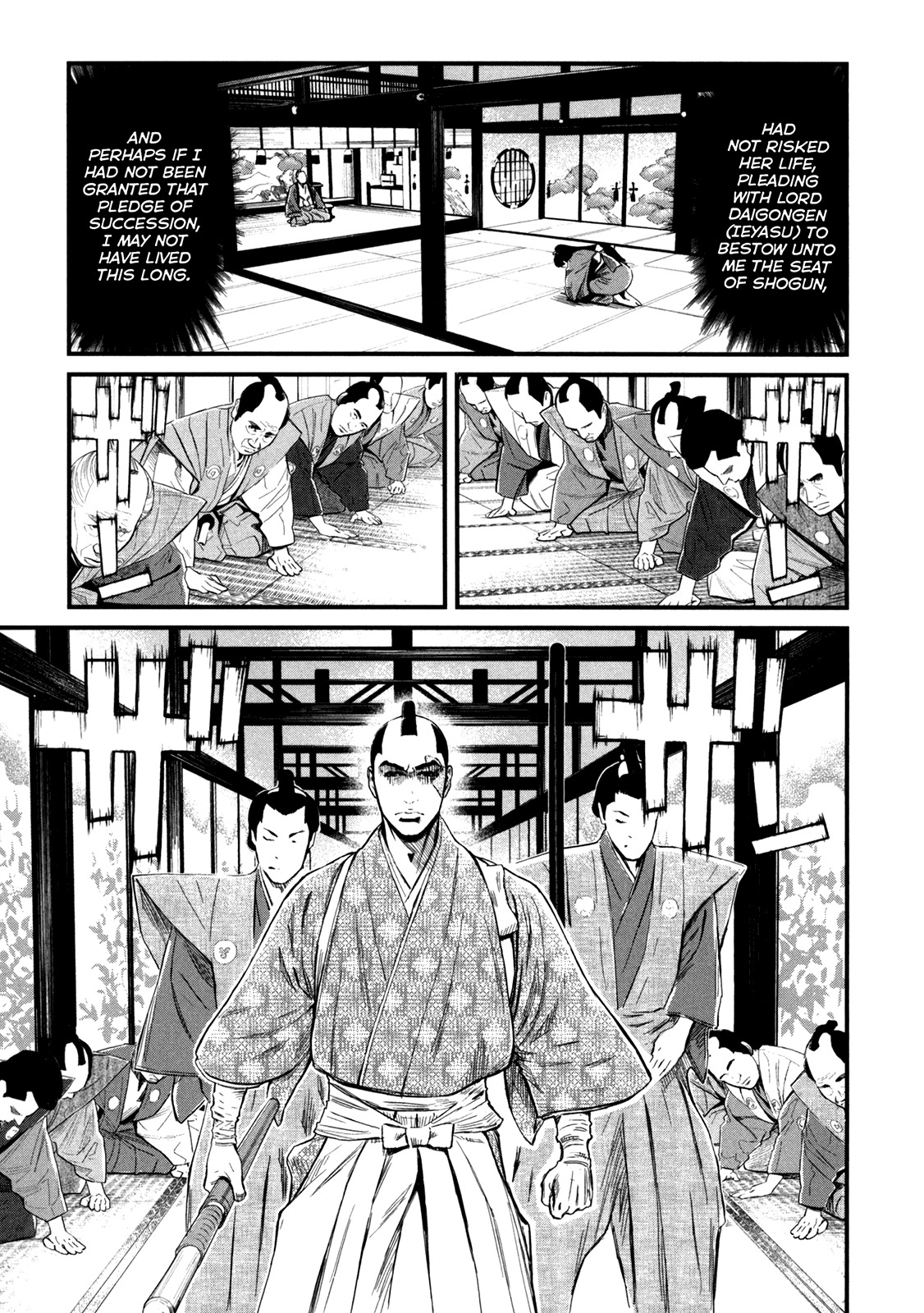 Yagyuu Hijouken Samon Chapter 1 page 14 - Chapter 1: Iemitsu