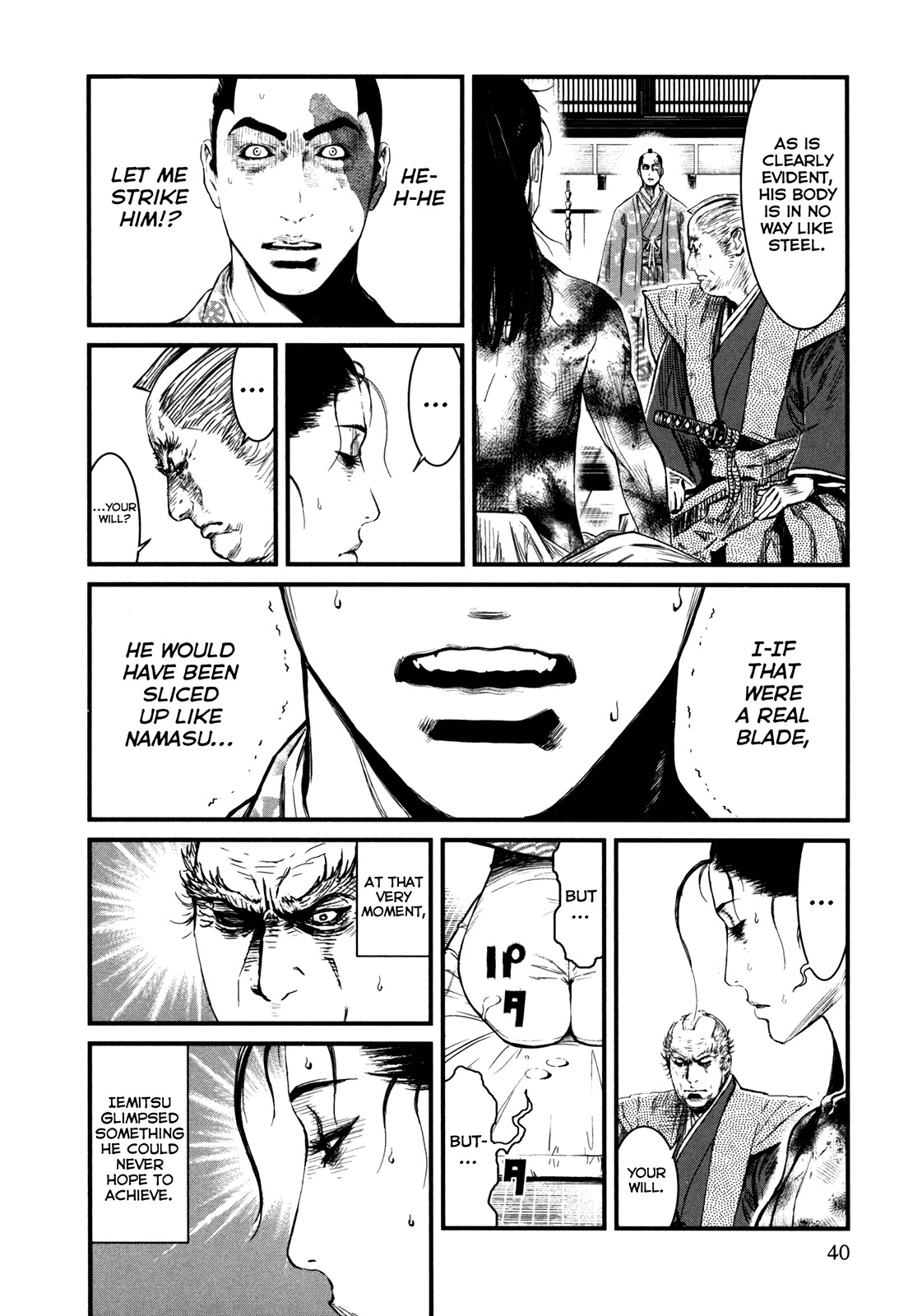 Yagyuu Hijouken Samon Chapter 1 page 39 - Chapter 1: Iemitsu