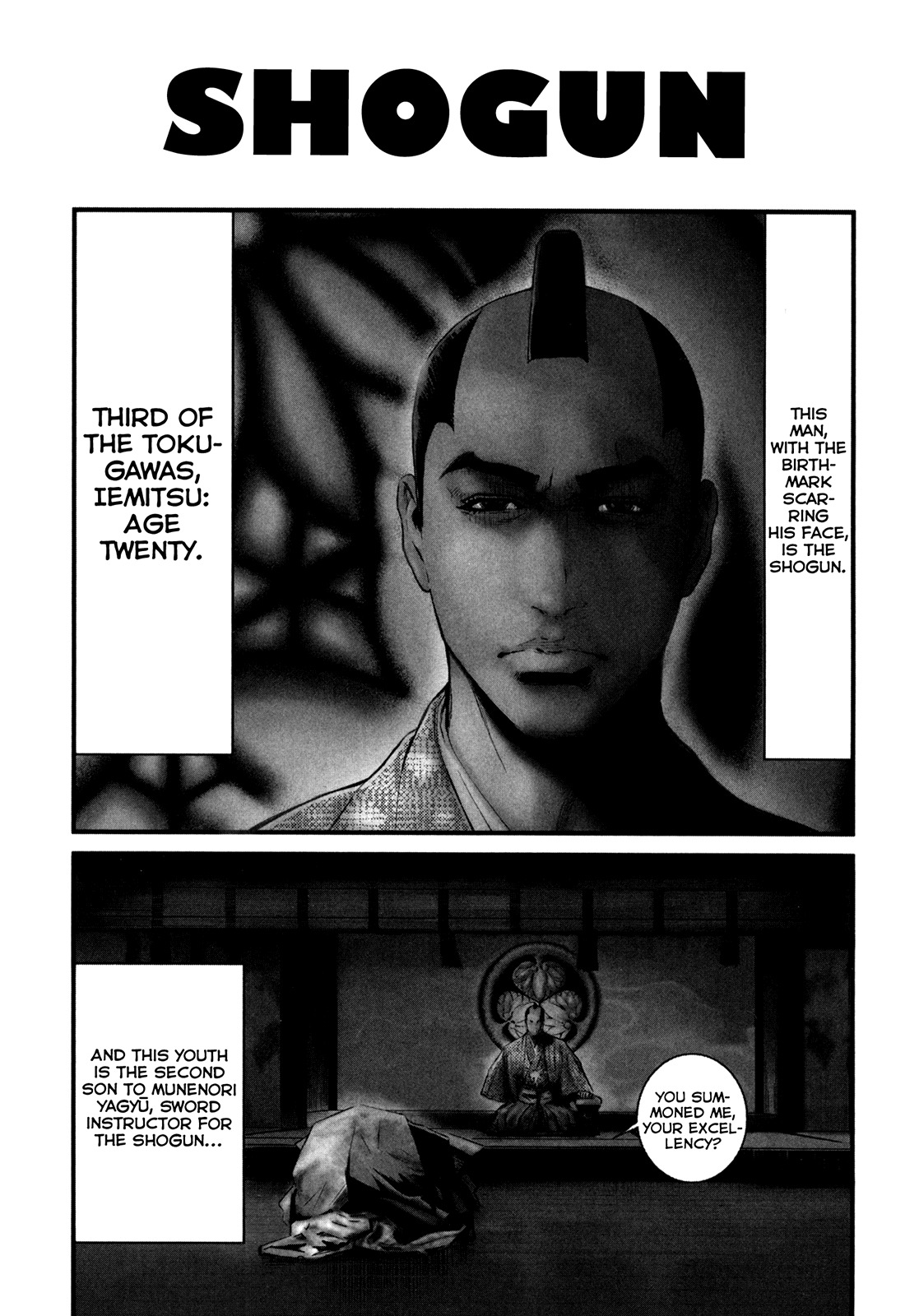 Yagyuu Hijouken Samon Chapter 1 page 5 - Chapter 1: Iemitsu
