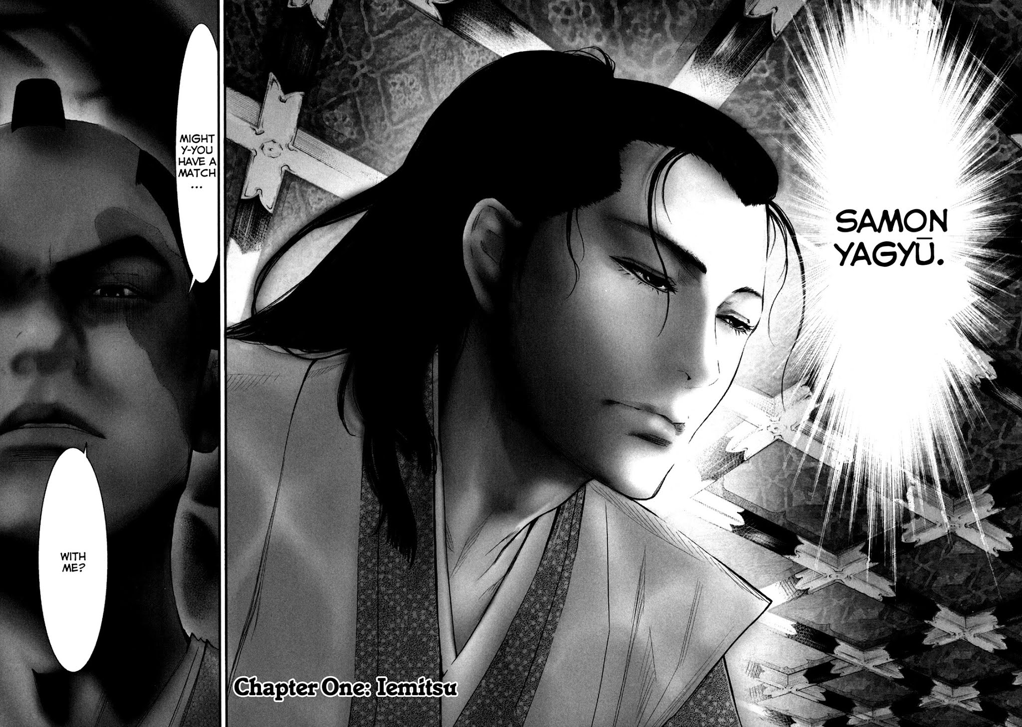 Yagyuu Hijouken Samon Chapter 1 page 6 - Chapter 1: Iemitsu