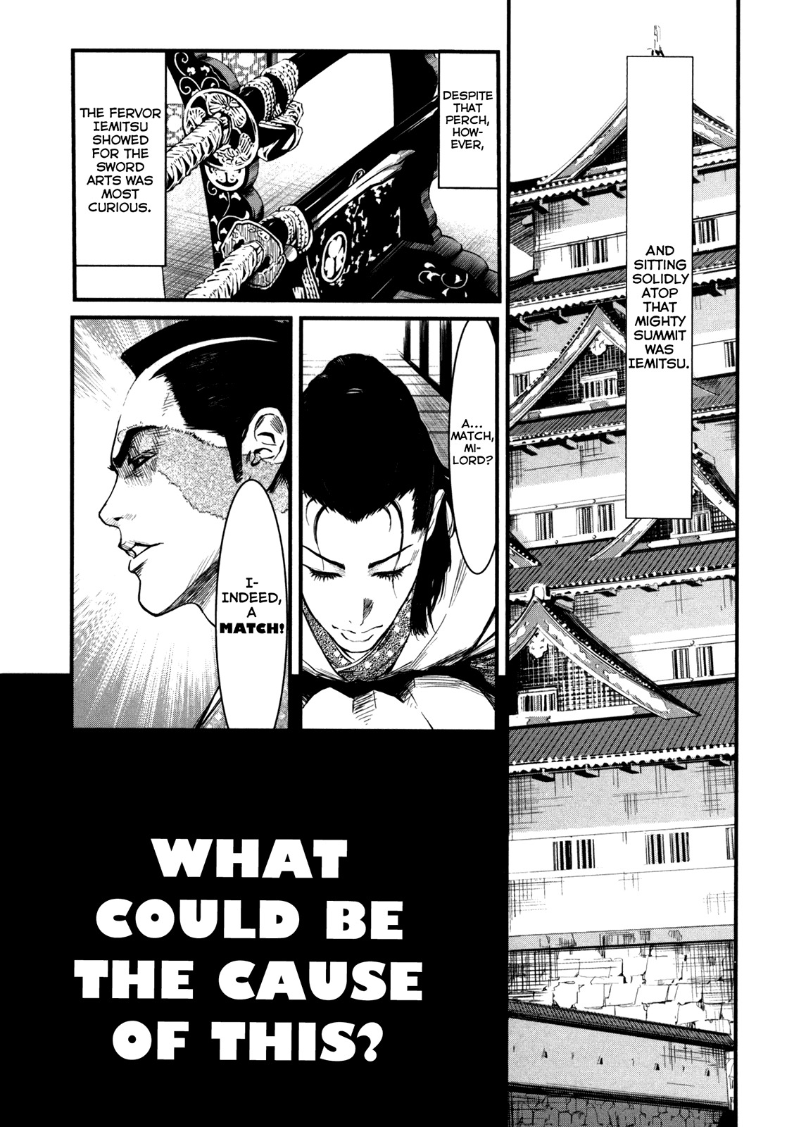 Yagyuu Hijouken Samon Chapter 1 page 9 - Chapter 1: Iemitsu