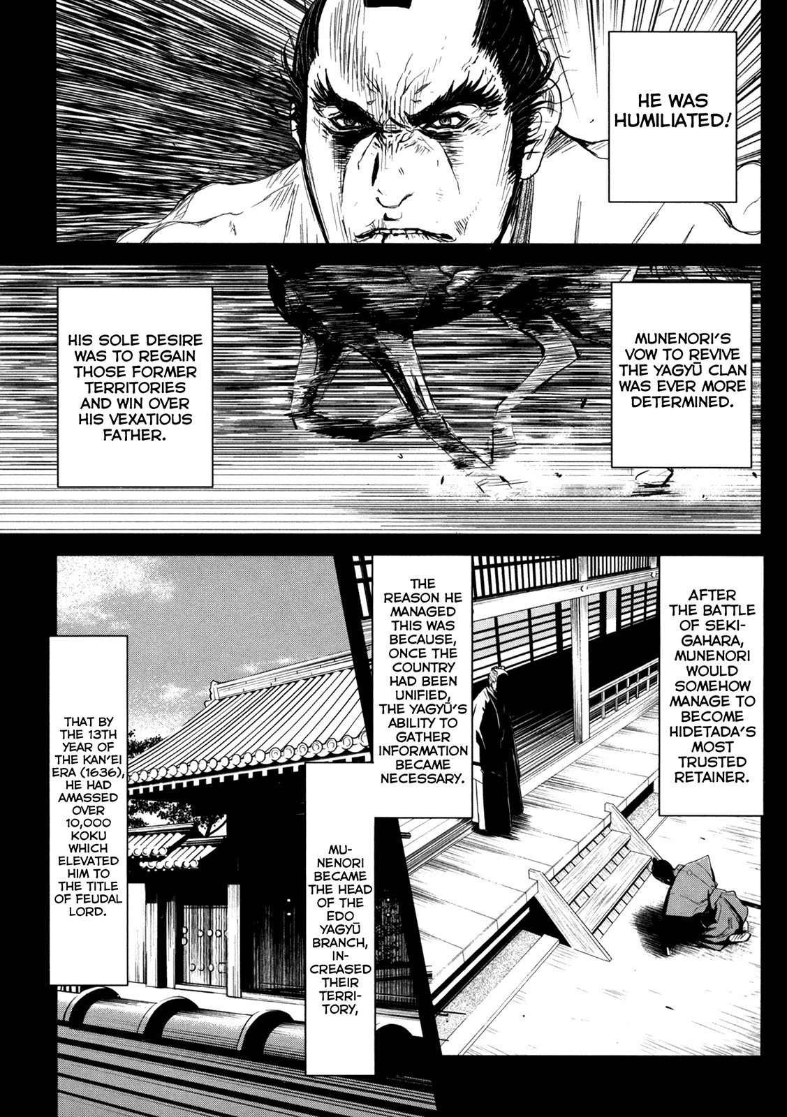 Yagyuu Hijouken Samon Chapter 3 page 11 - Chapter 3: Munenori