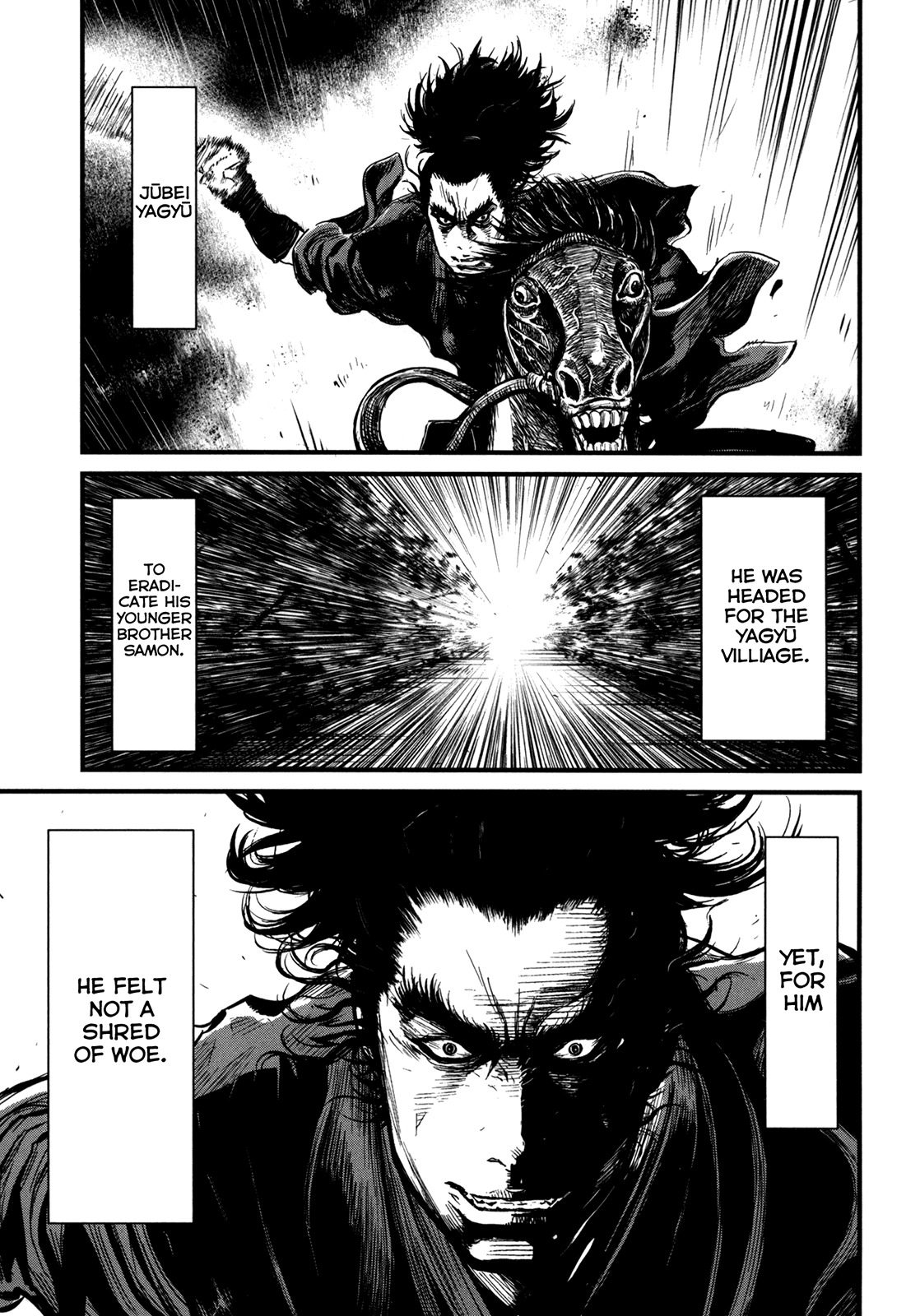Yagyuu Hijouken Samon Chapter 4 page 1 - Chapter 4: The Willow Branch Style