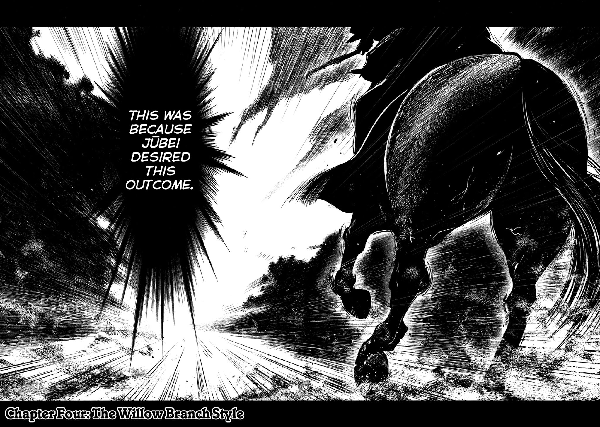 Yagyuu Hijouken Samon Chapter 4 page 2 - Chapter 4: The Willow Branch Style
