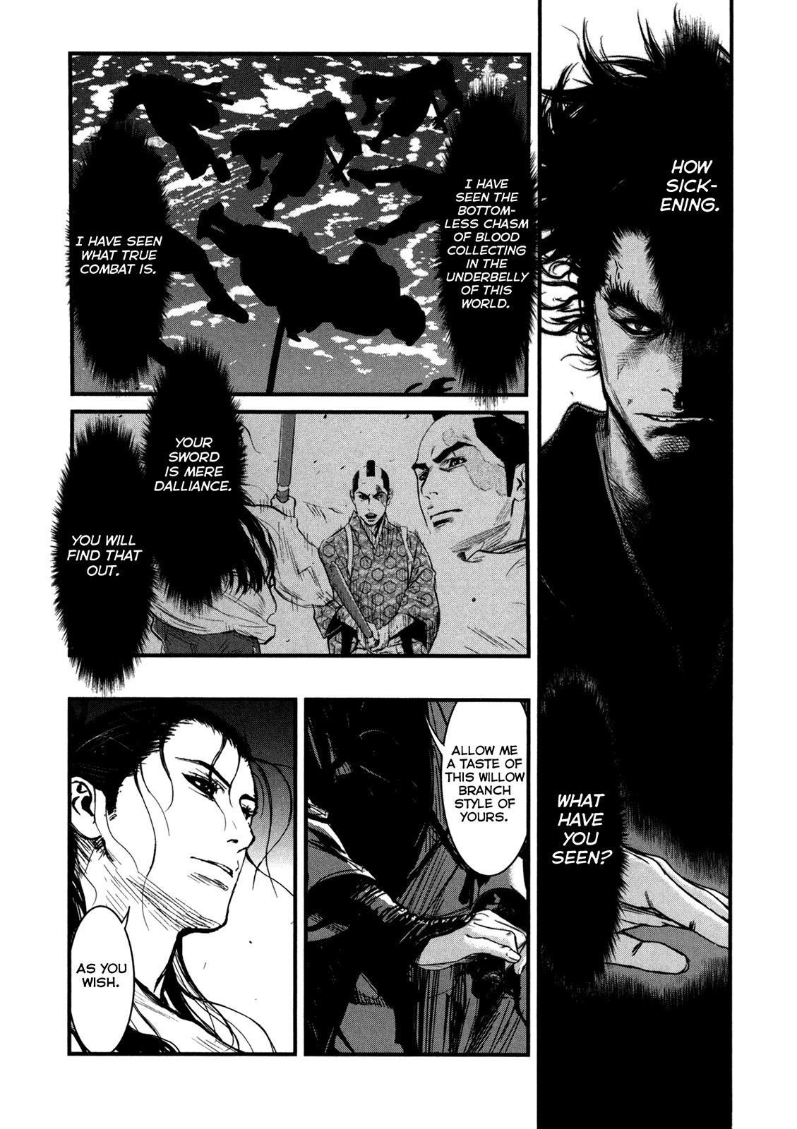 Yagyuu Hijouken Samon Chapter 4 page 7 - Chapter 4: The Willow Branch Style