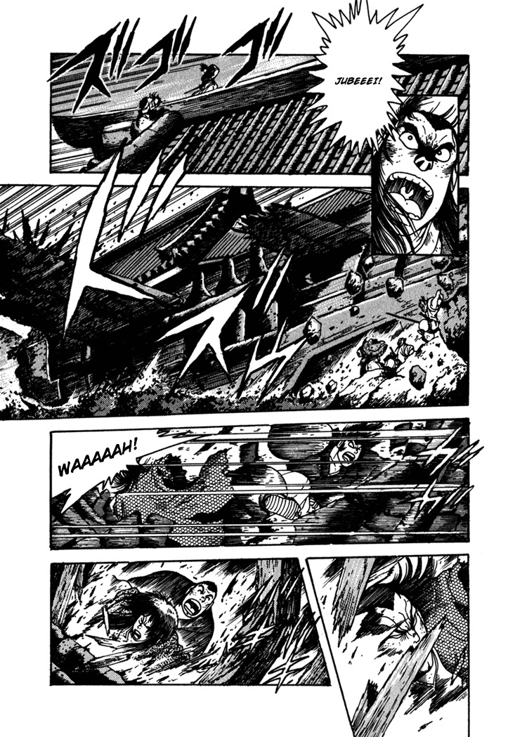 Yagyuujuubee Shisu Chapter 3 page 37 - Chapter 3: Secret Technique, "Tokiwatari"
