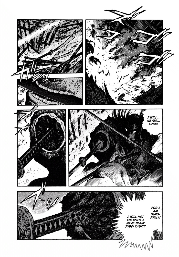Yagyuujuubee Shisu Chapter 3 page 40 - Chapter 3: Secret Technique, "Tokiwatari"