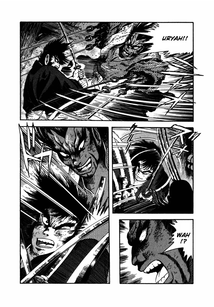 Yagyuujuubee Shisu Chapter 3 page 46 - Chapter 3: Secret Technique, "Tokiwatari"