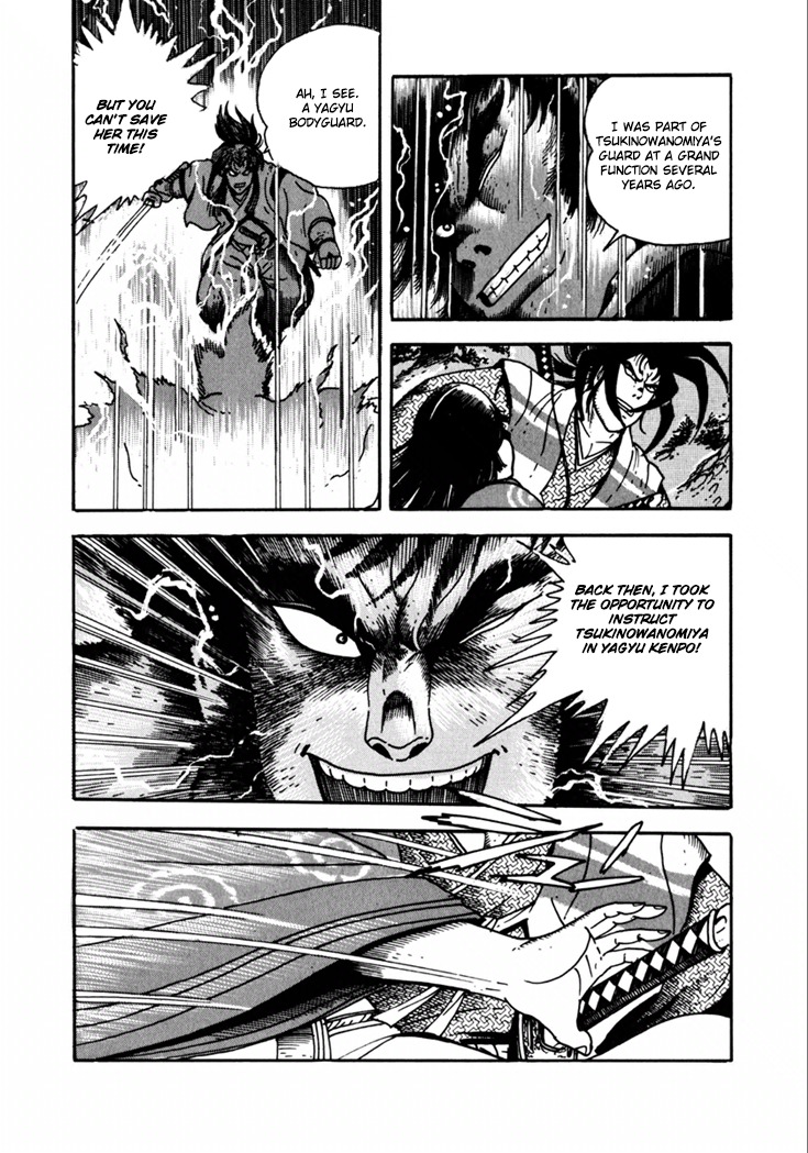 Yagyuujuubee Shisu Chapter 9 page 38 - Chapter 9: Takezo and Koijiro