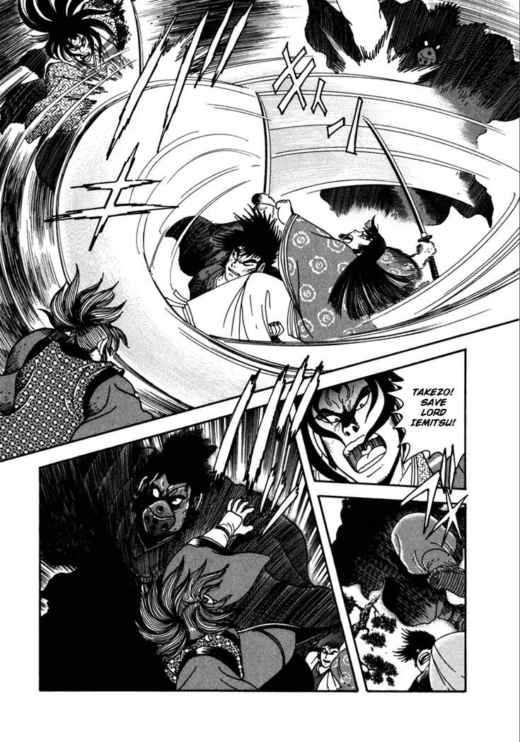 Yagyuujuubee Shisu Chapter 9 page 49 - Chapter 9: Takezo and Koijiro
