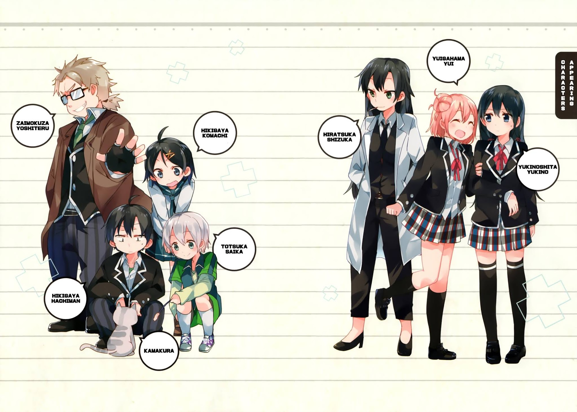 Yahari 4-koma Demo Ore no Seishun Love Come wa Machigatteiru. Chapter 1 page 4 - Chapter 1