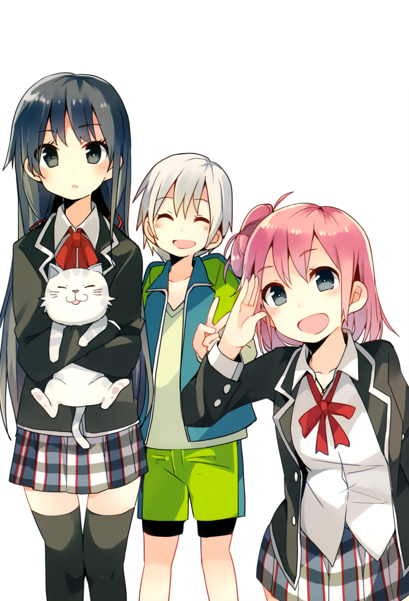 Yahari 4-koma Demo Ore no Seishun Love Come wa Machigatteiru. Chapter 1 page 6 - Chapter 1
