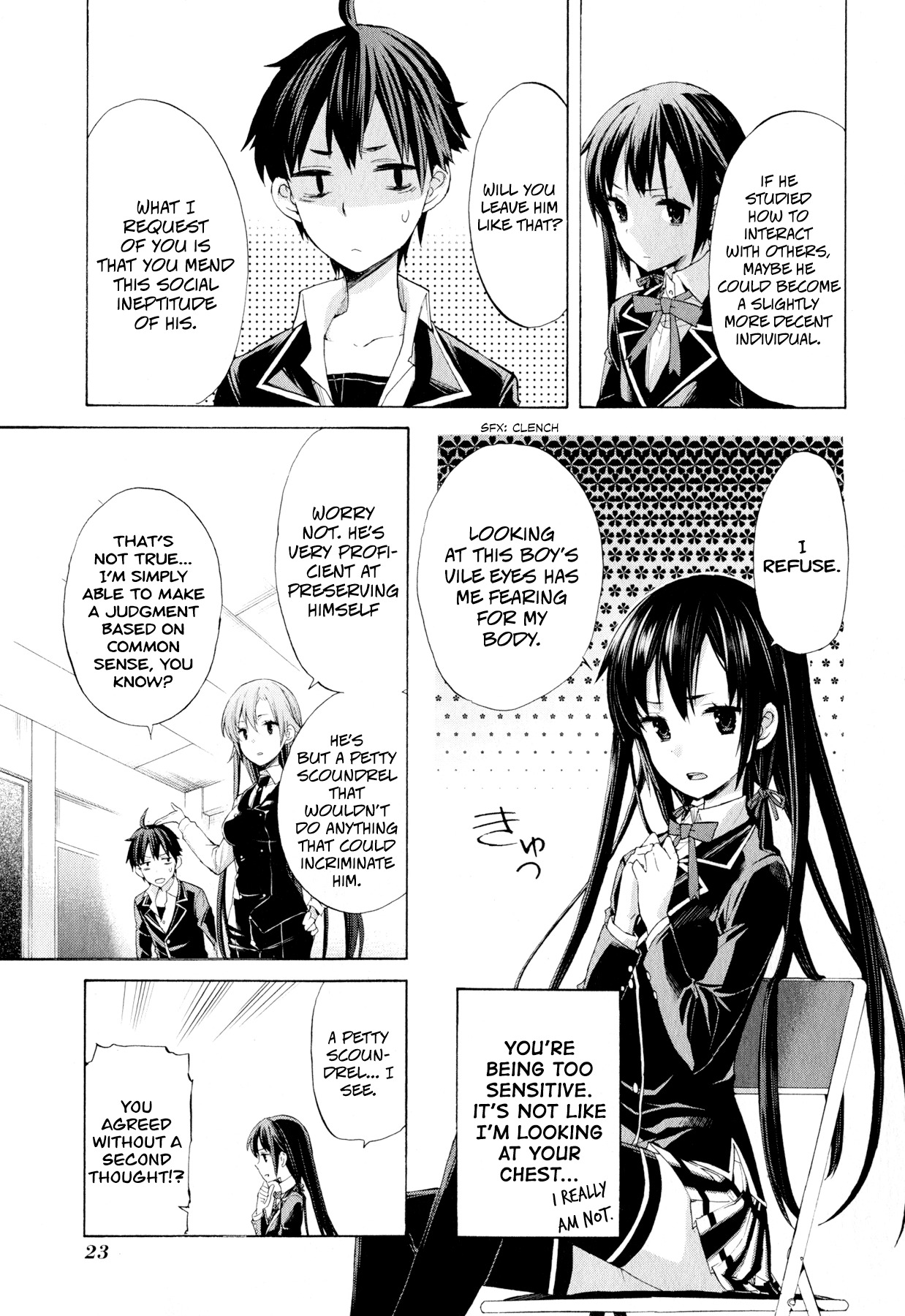 Yahari Ore no Seishun Rabukome wa Machigatte Iru. - Mougenroku Chapter 1 page 23 - Chapter 1