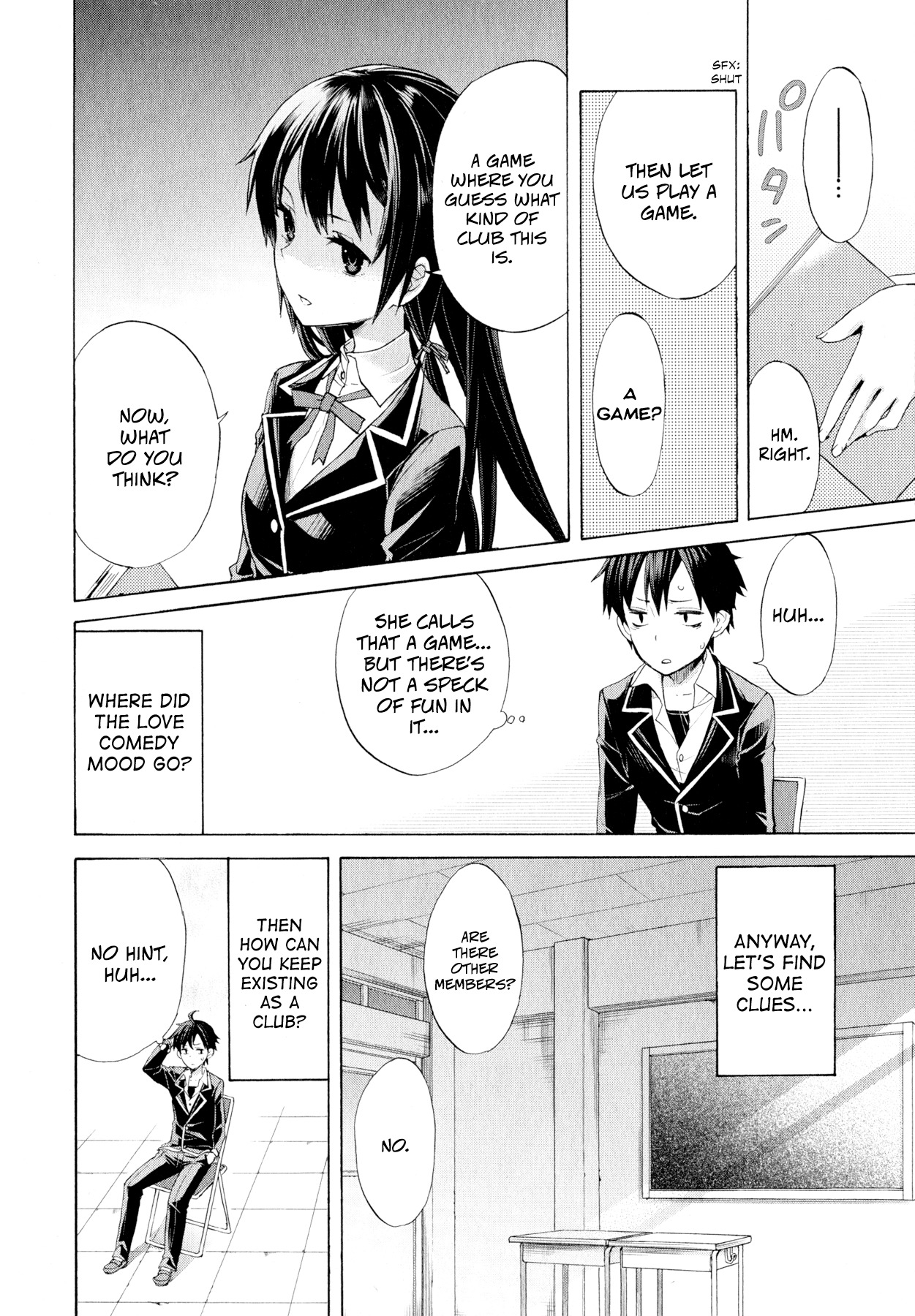 Yahari Ore no Seishun Rabukome wa Machigatte Iru. - Mougenroku Chapter 1 page 27 - Chapter 1