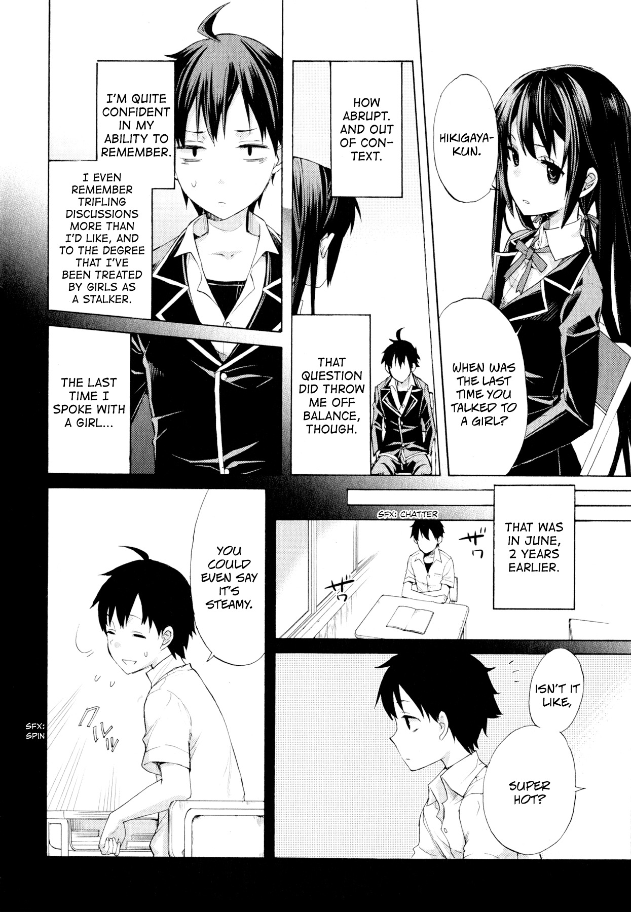 Yahari Ore no Seishun Rabukome wa Machigatte Iru. - Mougenroku Chapter 1 page 29 - Chapter 1