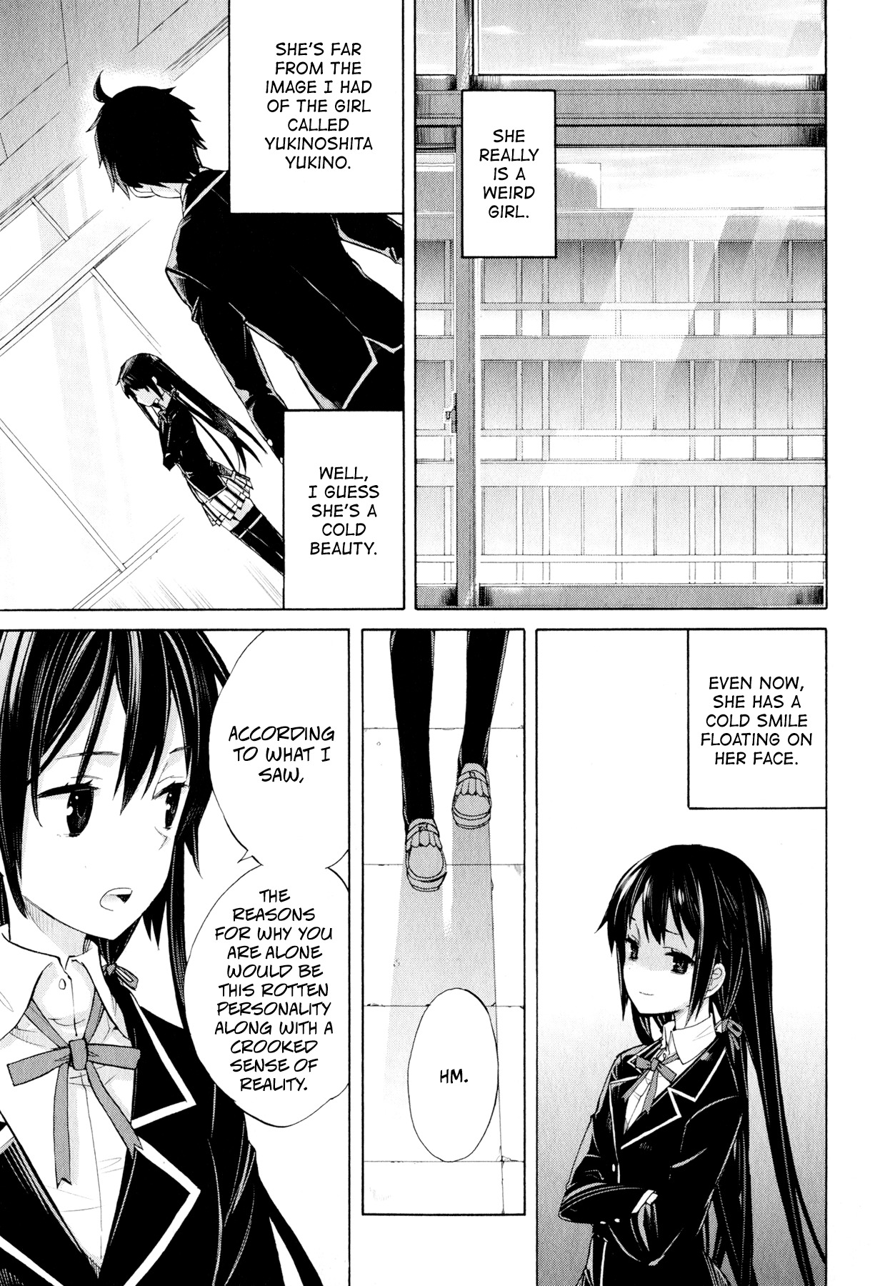 Yahari Ore no Seishun Rabukome wa Machigatte Iru. - Mougenroku Chapter 1 page 33 - Chapter 1