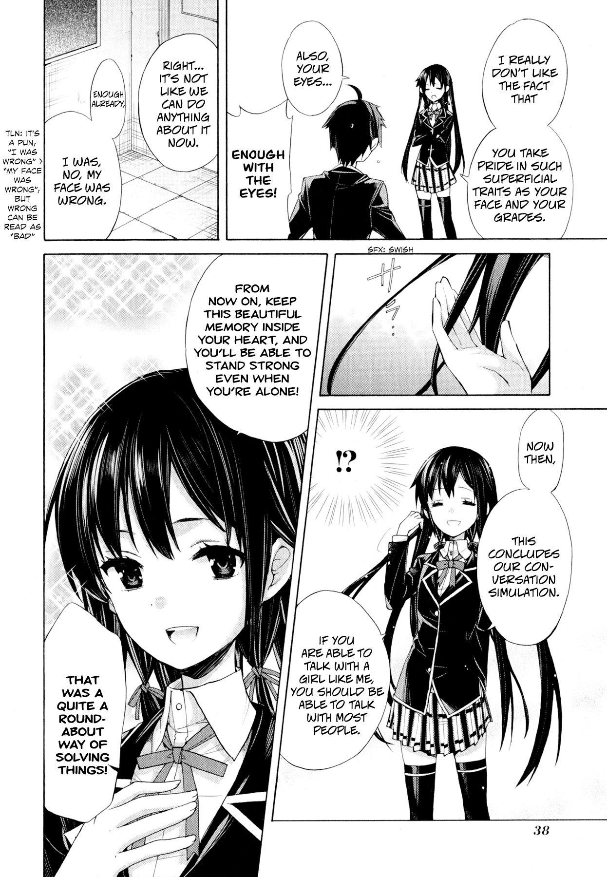 Yahari Ore no Seishun Rabukome wa Machigatte Iru. - Mougenroku Chapter 1 page 36 - Chapter 1
